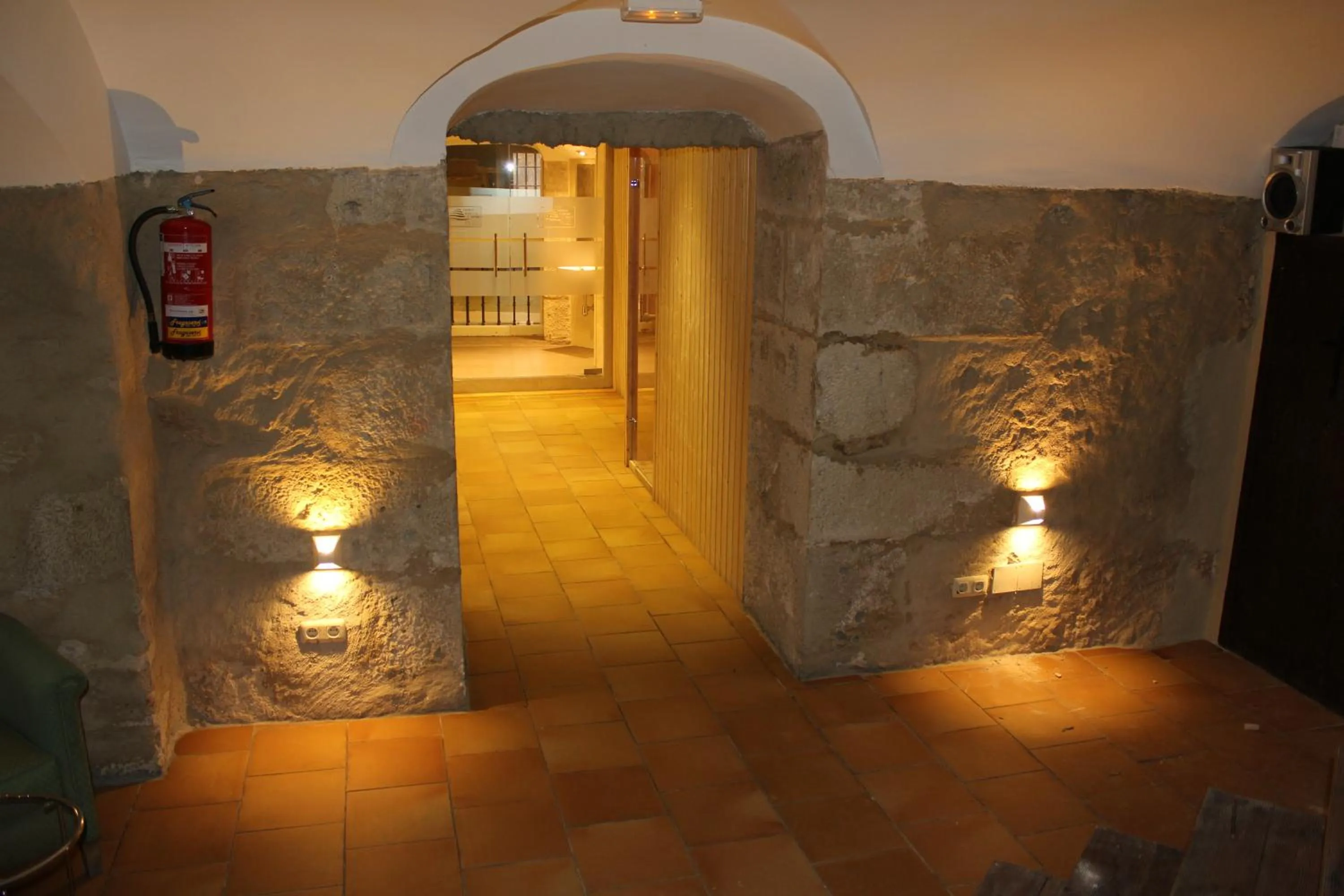 Sauna in Hotel Leonor de Aquitania