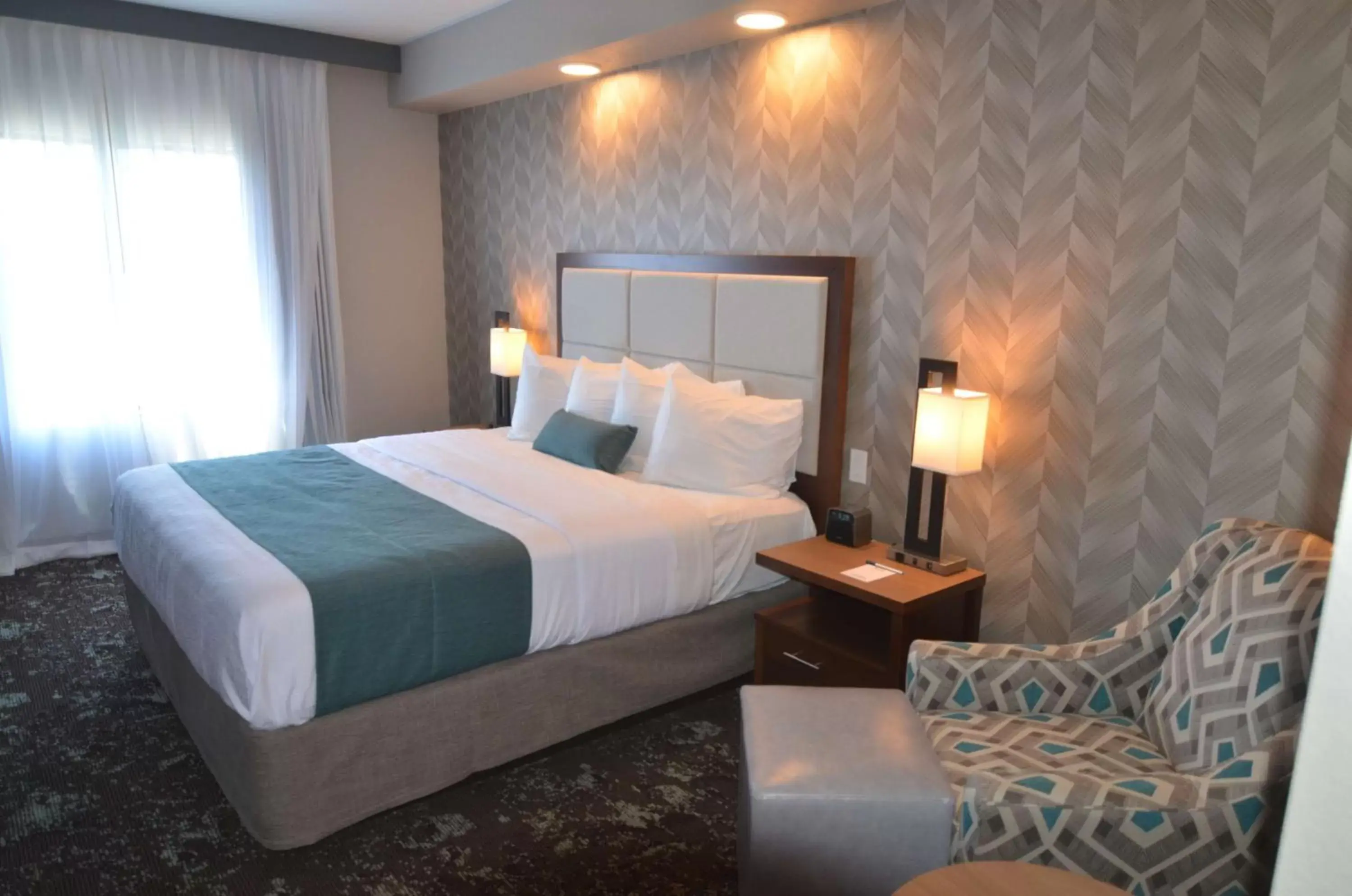 King Room with Roll-In Shower - Disability Access in Best Western Premier Ankeny Hotel King Room with Roll-In Shower - Disability Access in Best Western Premier Ankeny Hotel