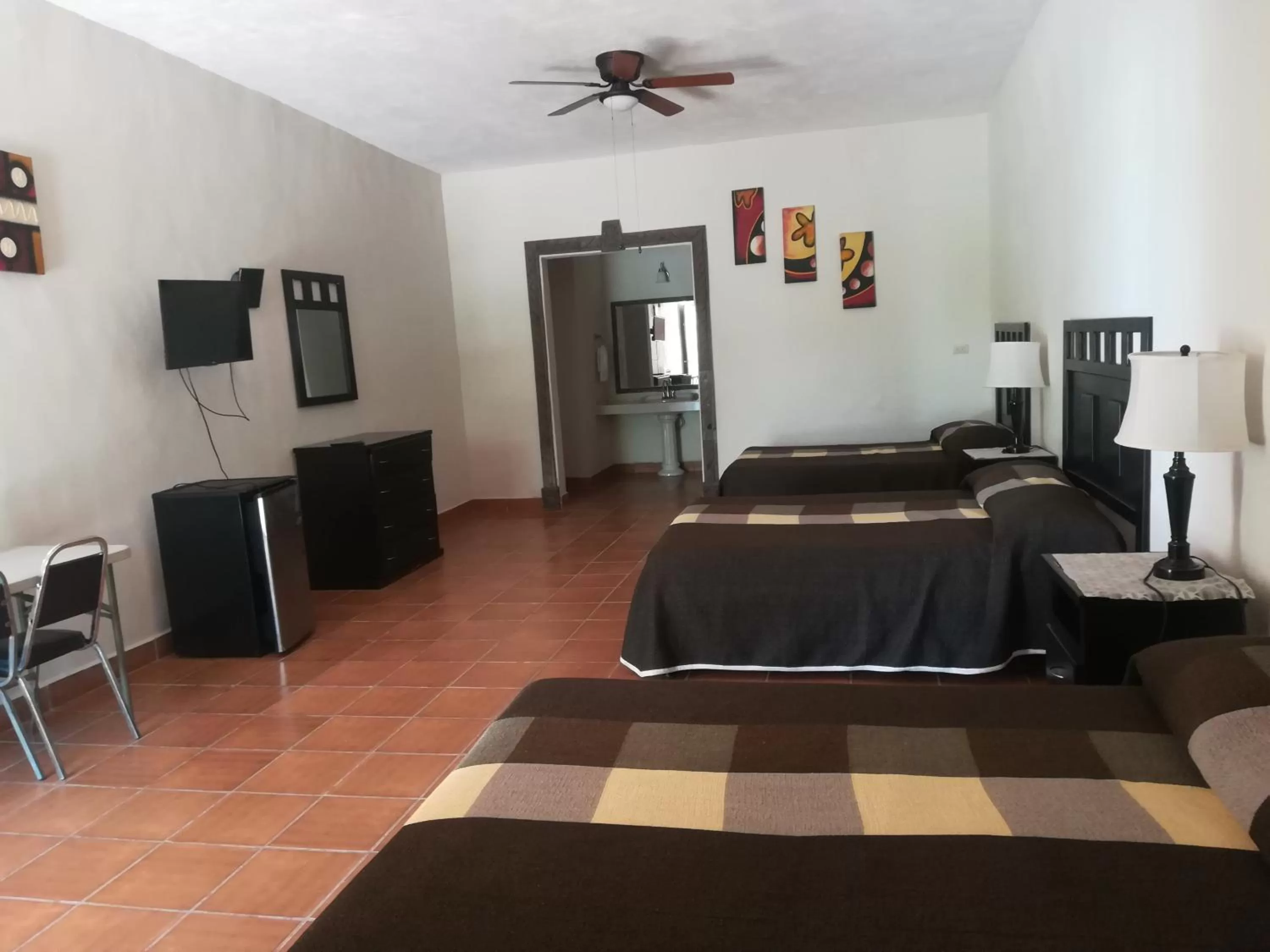 Bed in La Ilusión Hotel Campestre y Balneario