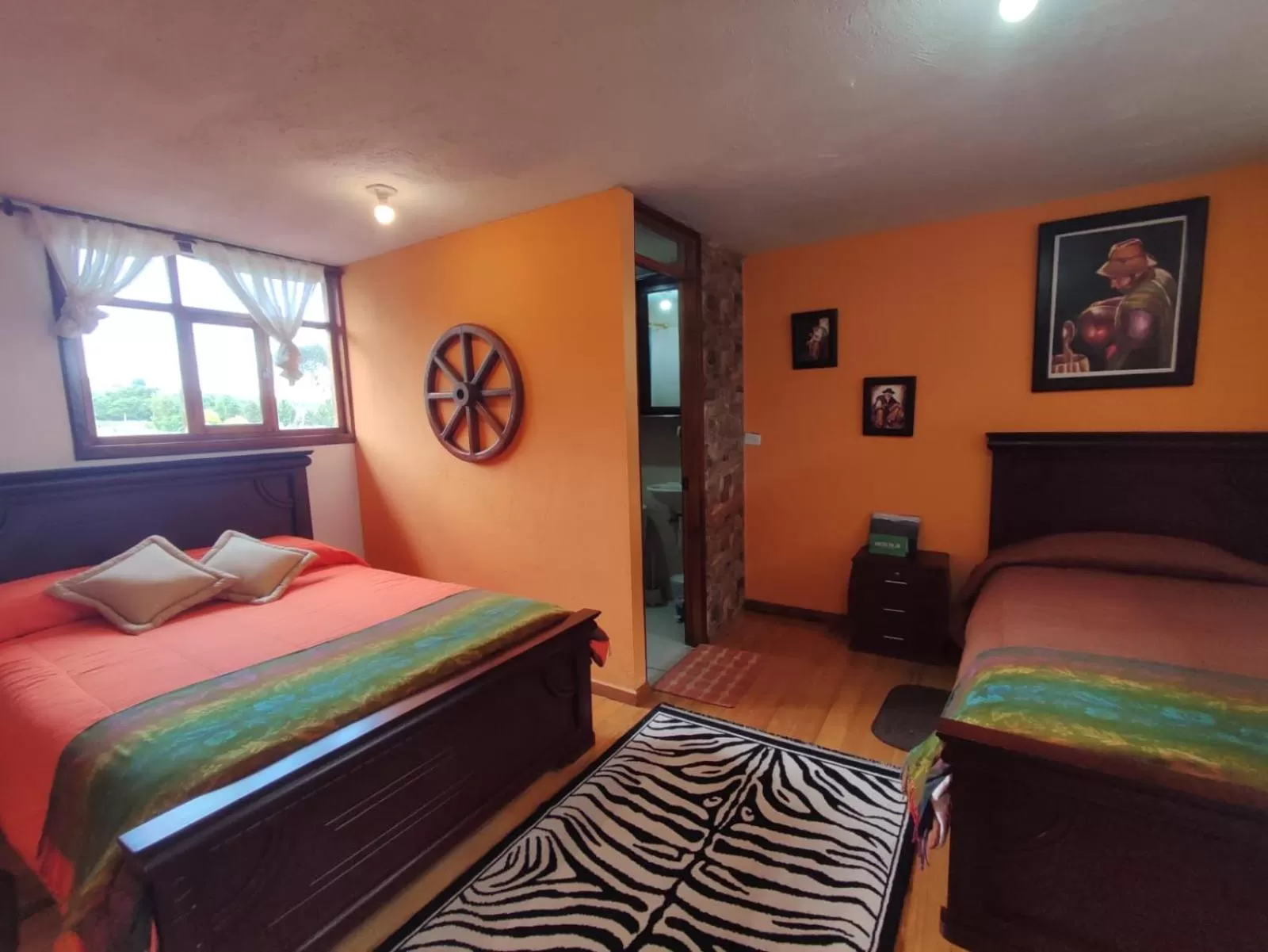 Photo of the whole room, Bed in Ruta de los volcanes "Casa de campo"