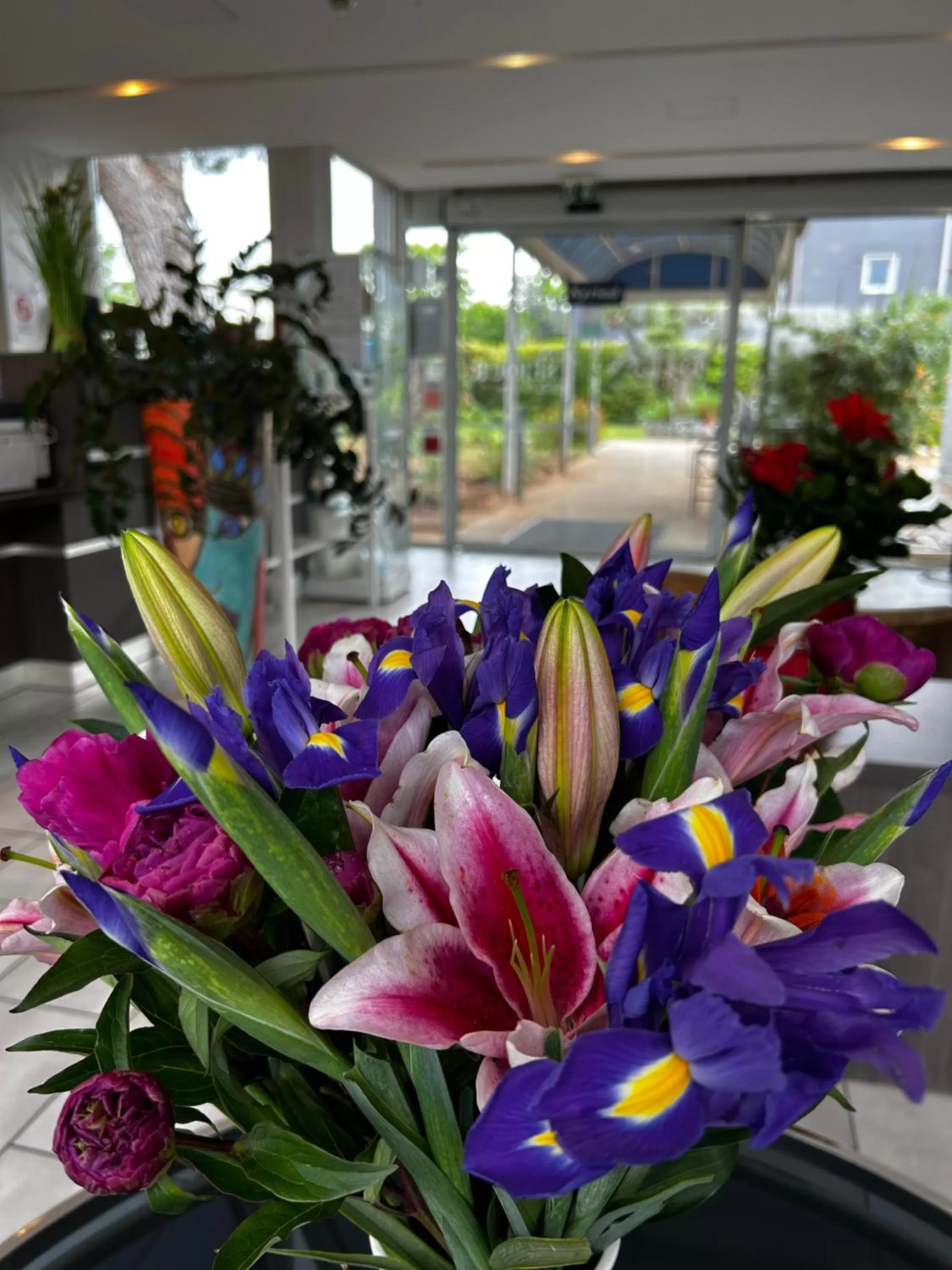 Lobby or reception in Kyriad Montpellier Aéroport - Gare Sud de France