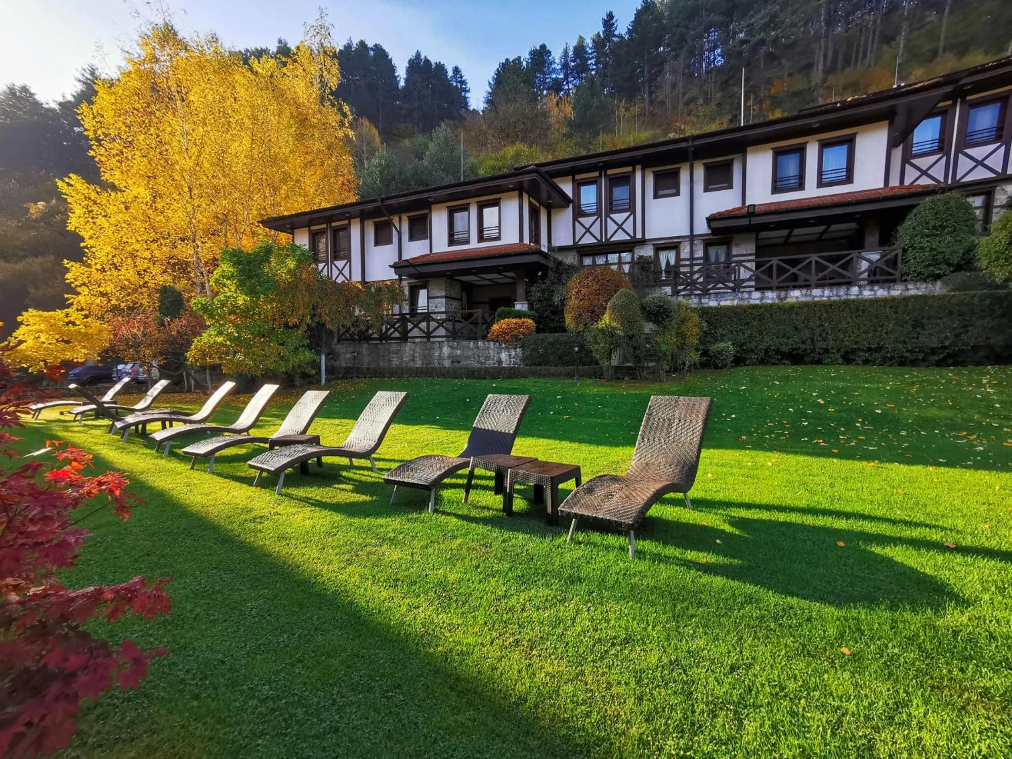 Natural landscape in SPA Hotel Ismena