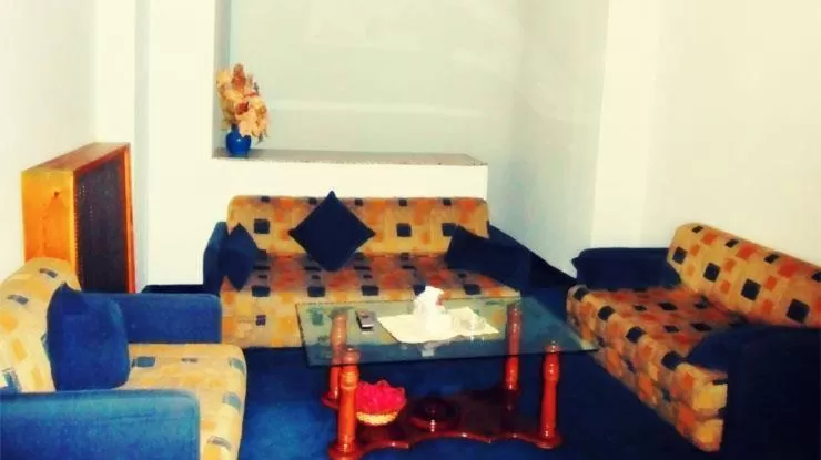 Living room in Hotel L'Aiglon