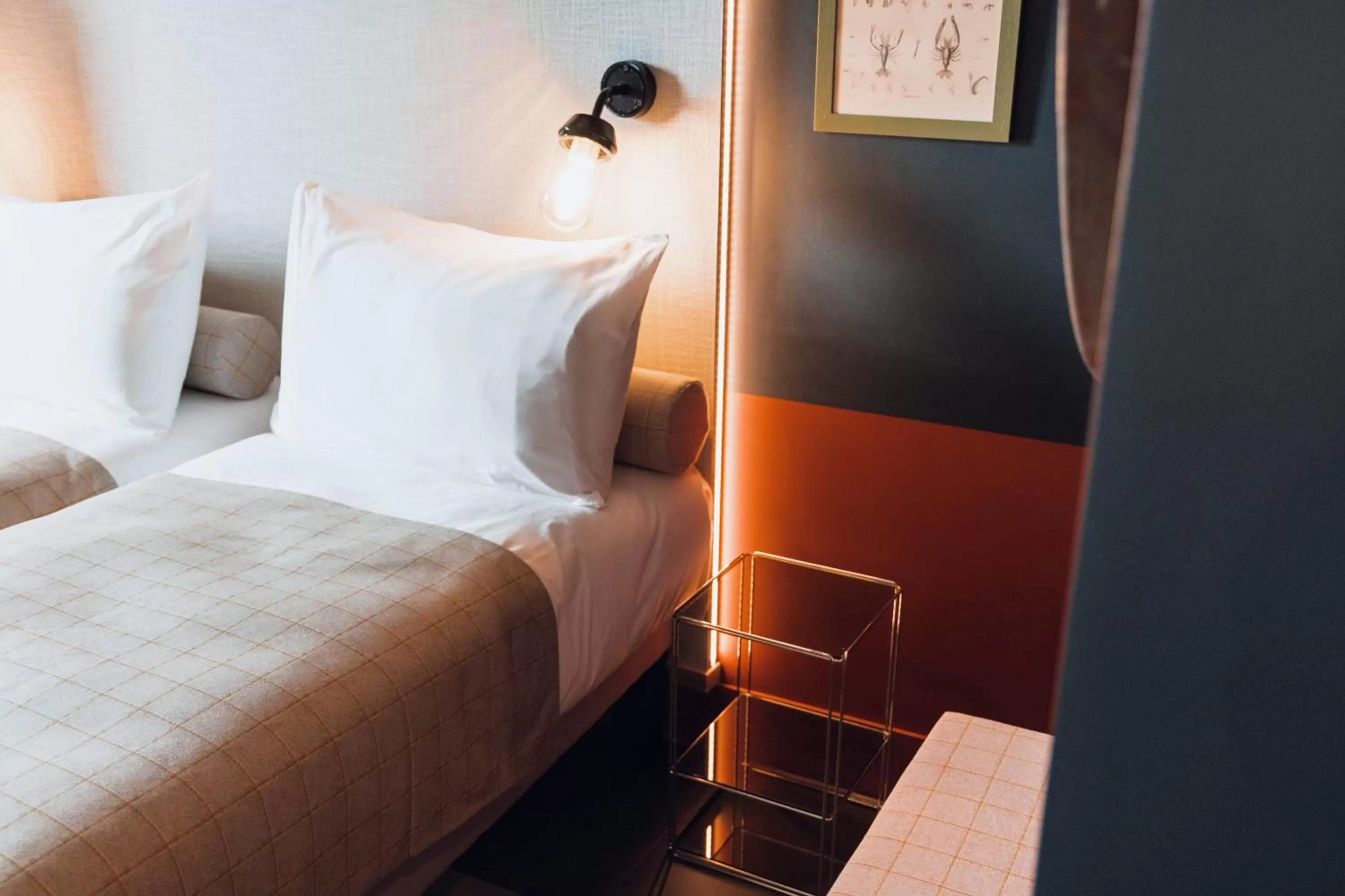 Bed in greet Hotel La Rochelle Centre