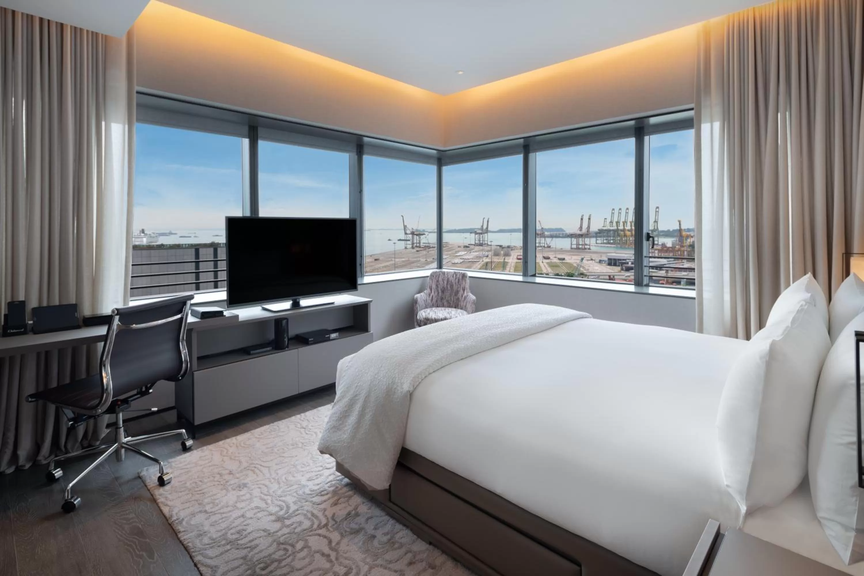 City view, Bed in Dao by Dorsett AMTD Singapore