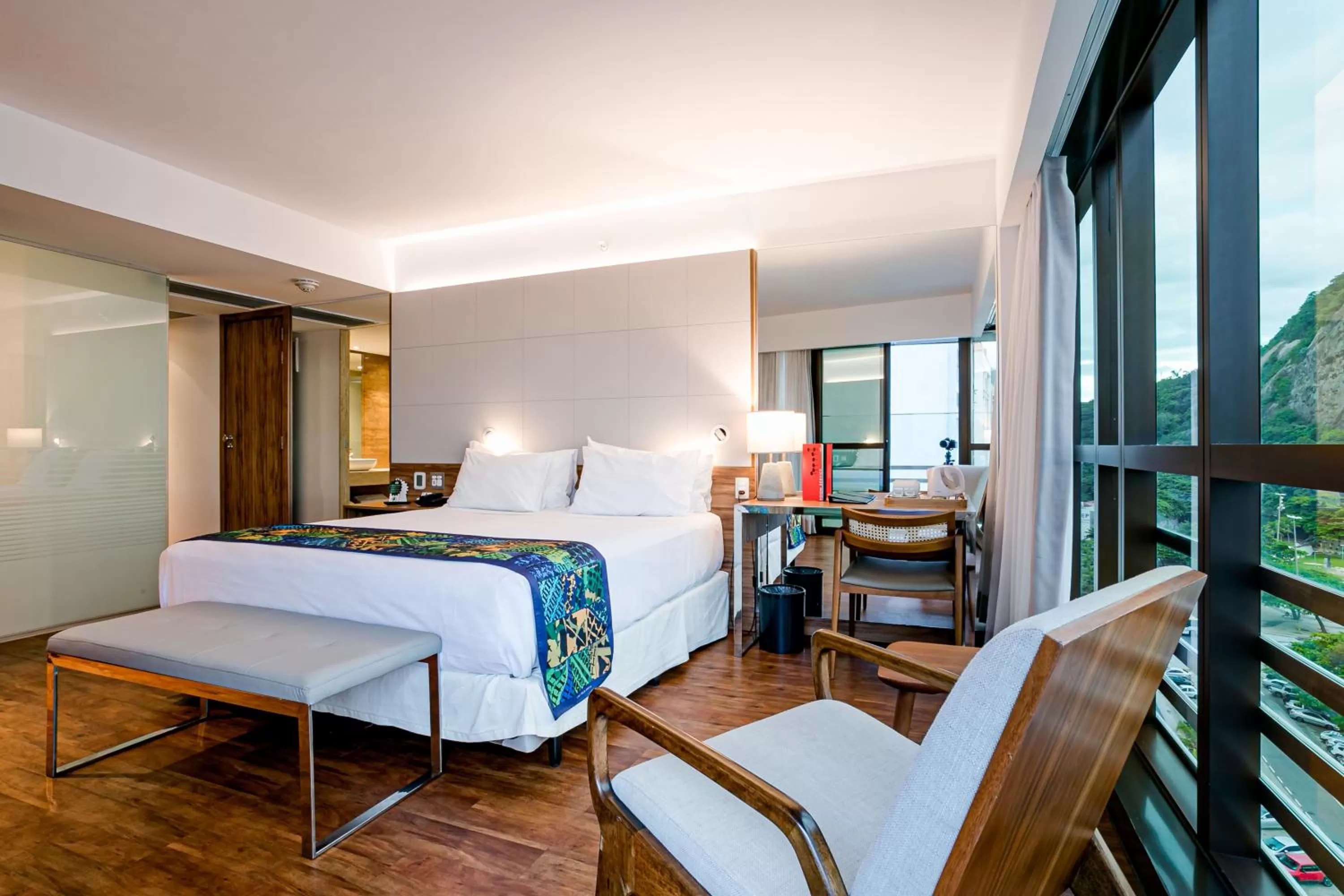 Photo of the whole room, Bed in Arena Leme Hotel