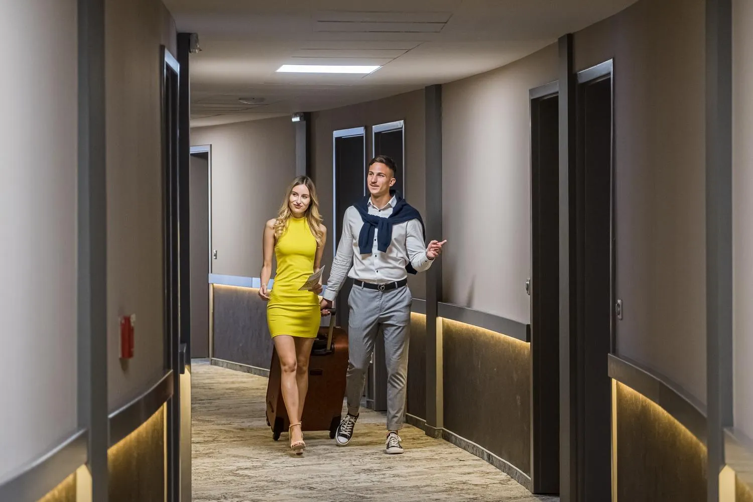 People in Hotel Golden Lake Resort