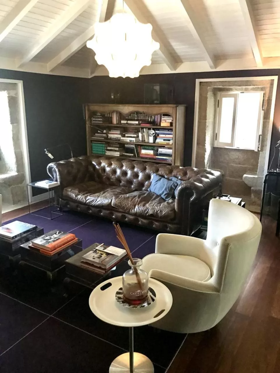 Living room in Enoturismo Novavila Rias Baixas Wine Design