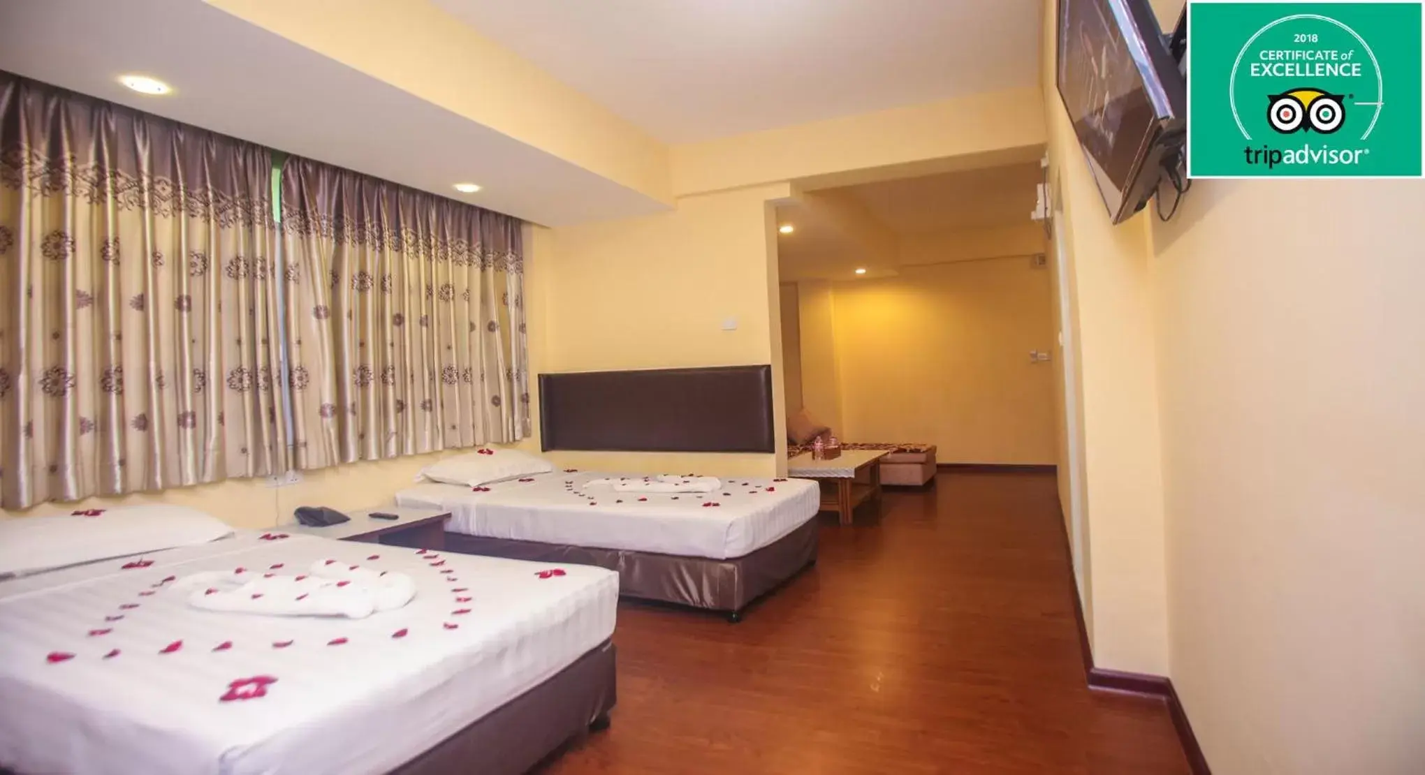 Deluxe Twin Room in Grace Treasure Hotel Deluxe Twin Room in Grace Treasure Hotel