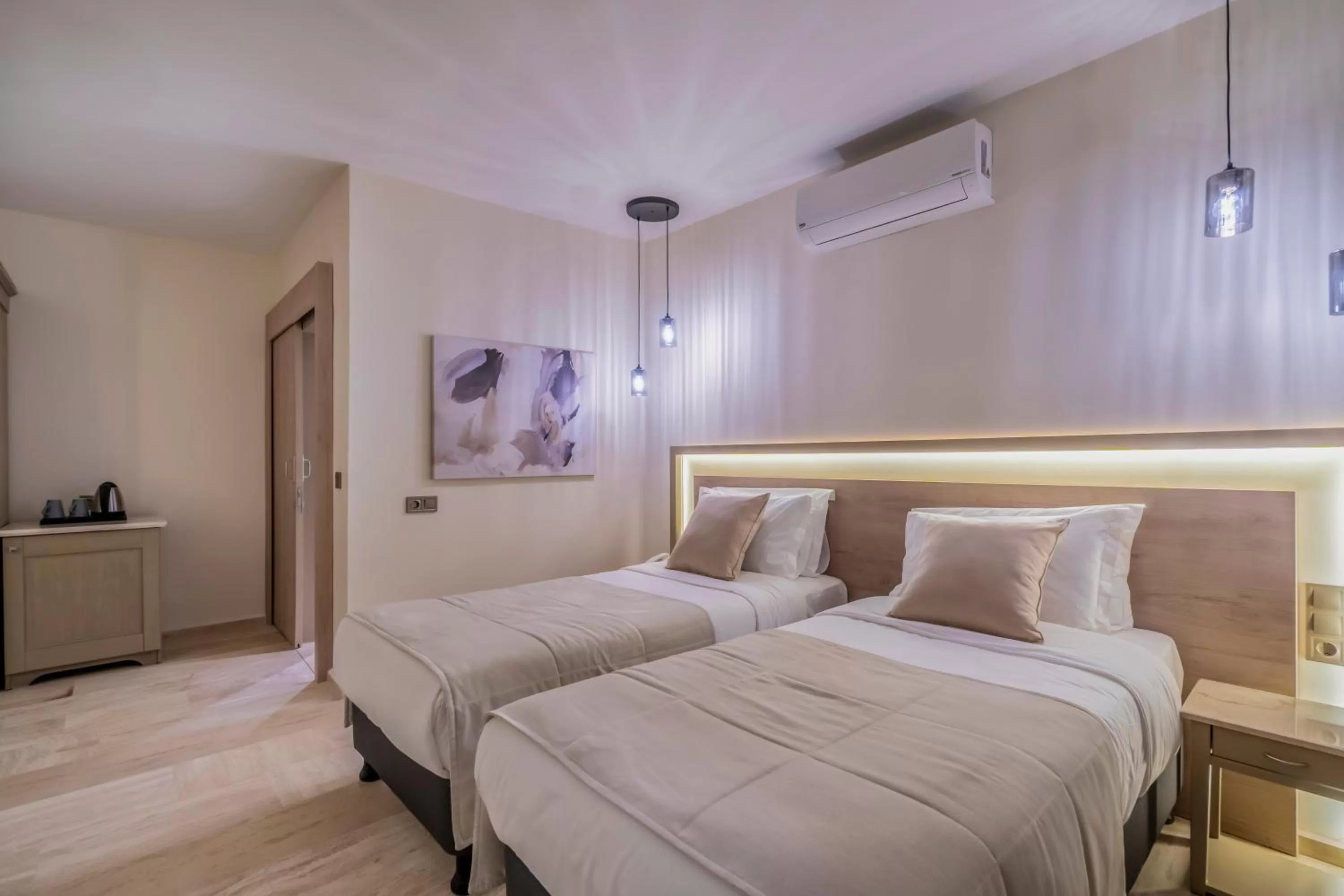 Bedroom, Bed in Manzara Boutique Hotel - Adults Only