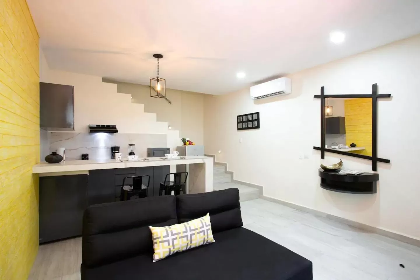 Kitchen or kitchenette in Casa Kaoba Hotel & Suites