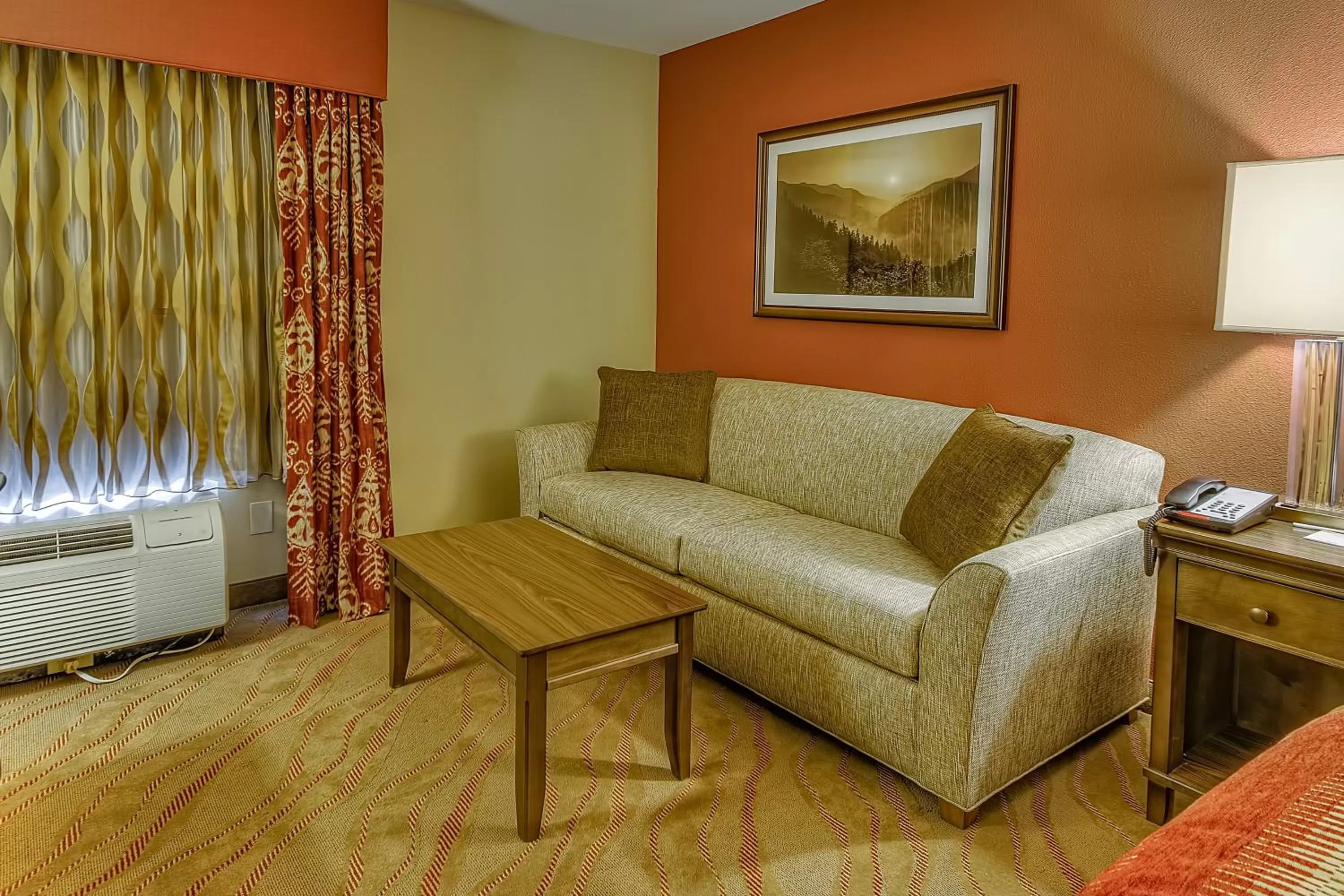 Seating area in La Quinta by Wyndham Pigeon Forge