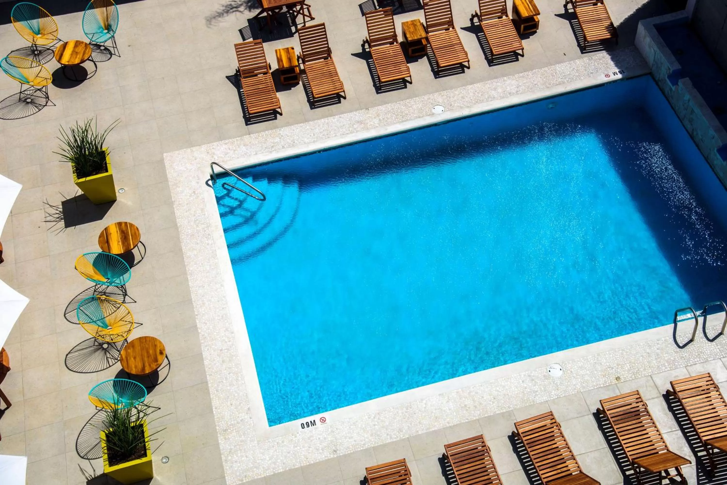 Pool view in Hampton Inn Piedras Negras