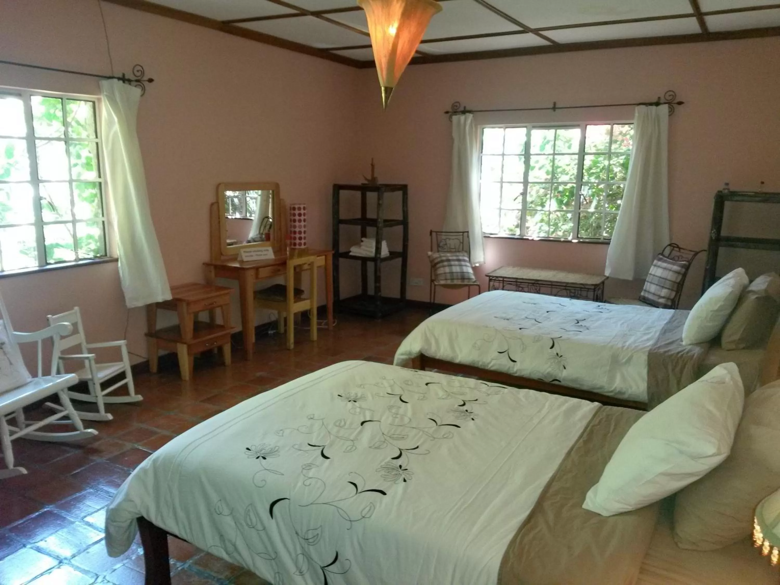 Bed in Mwanzo Lodge