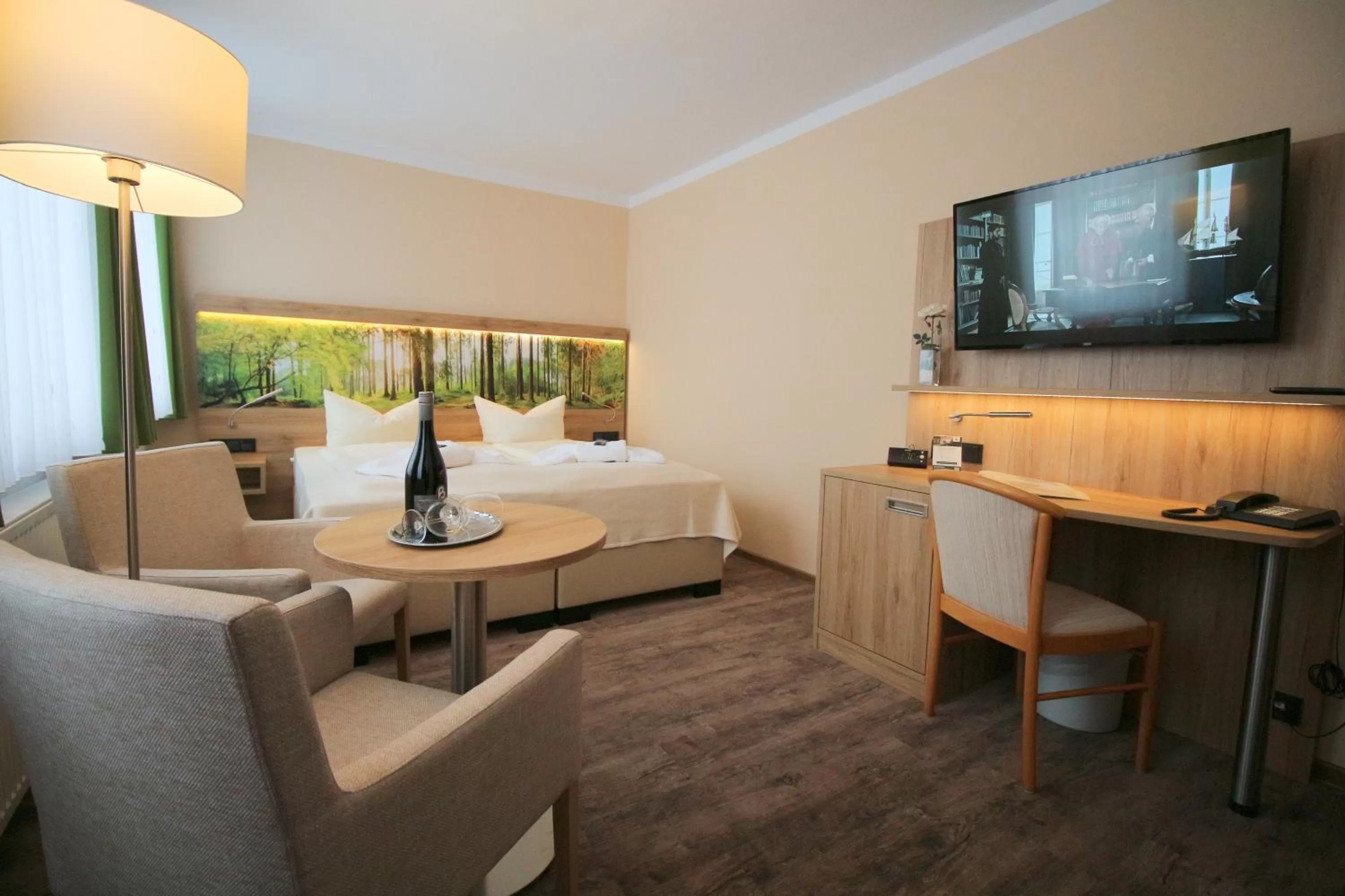 Photo of the whole room, Bed in Hotel Harzresidenz