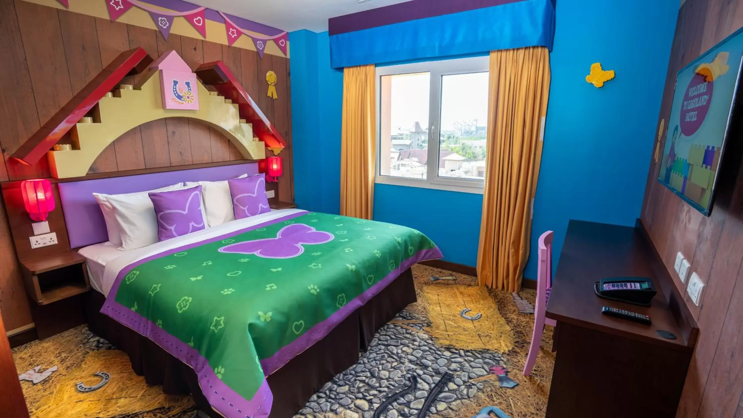 FRIENDS Fully Themed Family Suite with Complimentary Park Access, Breakfast, Creative Workshops, In-Room Treasure Hunt and Kids Activities in LEGOLAND Hotel Dubai FRIENDS Fully Themed Family Suite with Complimentary Park Access, Breakfast, Creative Workshops, In-Room Treasure Hunt and Kids Activities in LEGOLAND Hotel Dubai