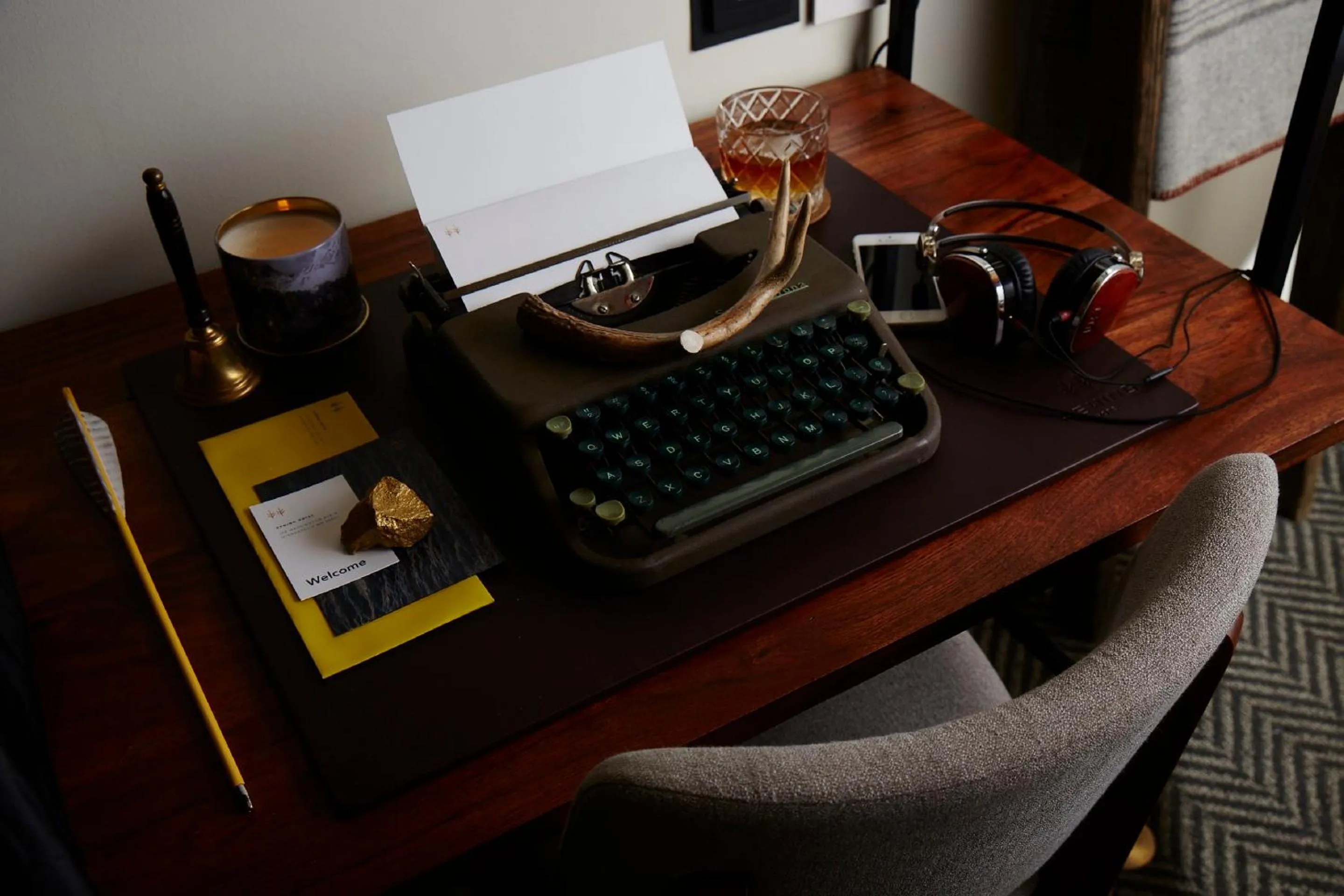 Decorative detail in Hewing Hotel