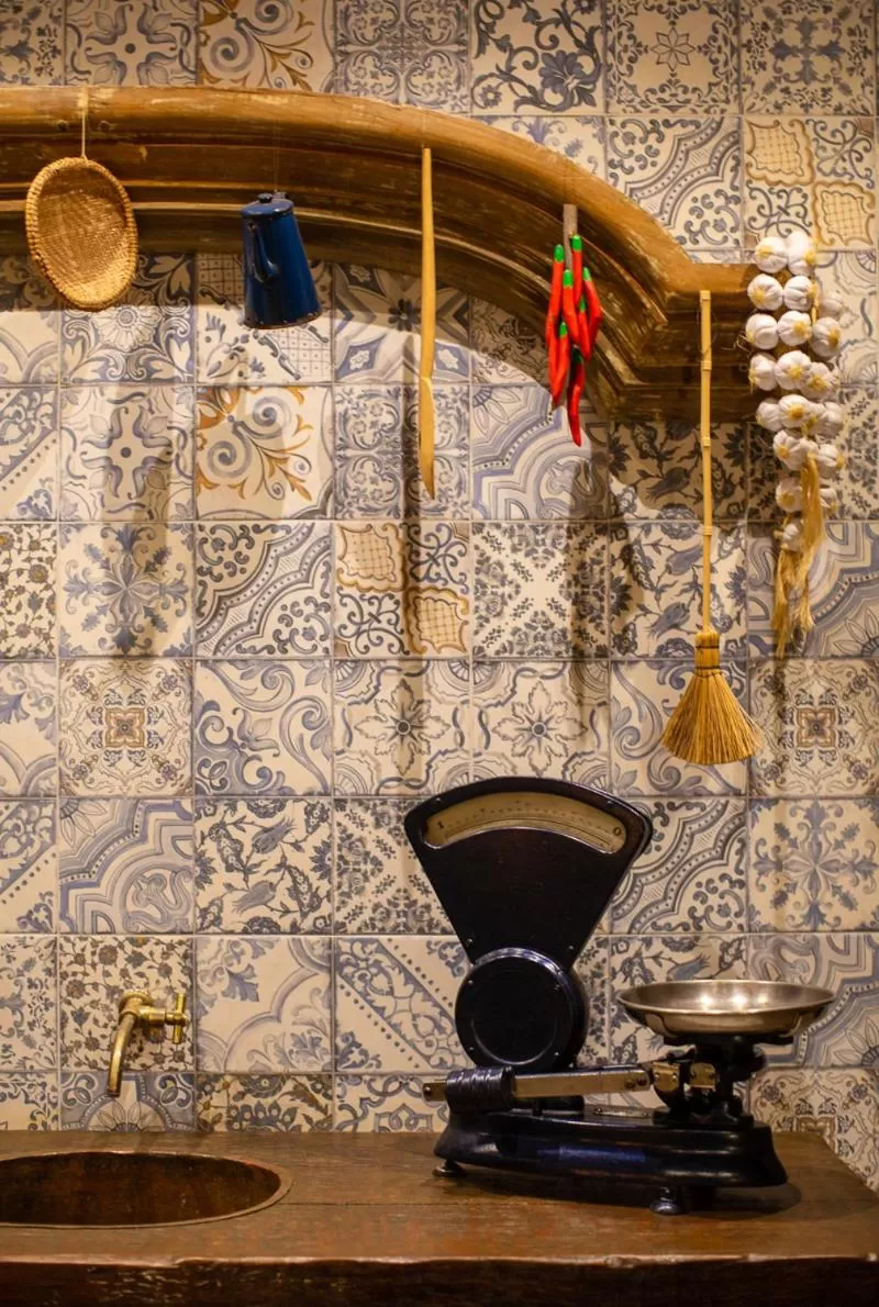 Decorative detail in Pousada Armazém 26