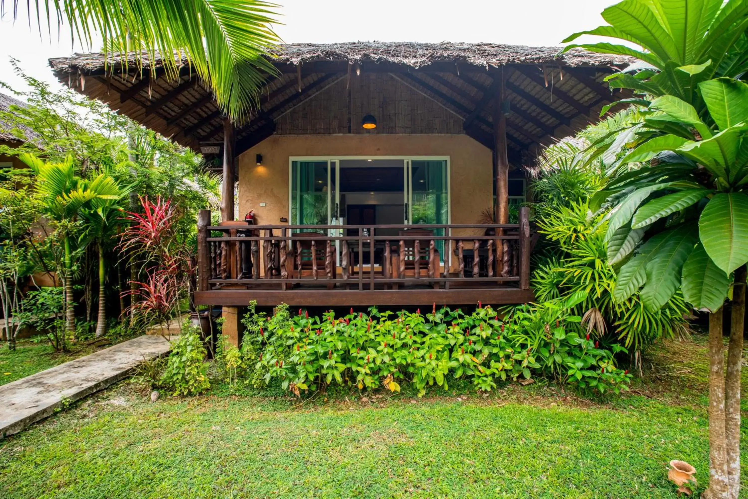 Cliff View Cottage with Spa Bath in Ban Sainai Resort- SHA Extra Plus Aonang's Green Resort Cliff View Cottage with Spa Bath in Ban Sainai Resort- SHA Extra Plus Aonang's Green Resort