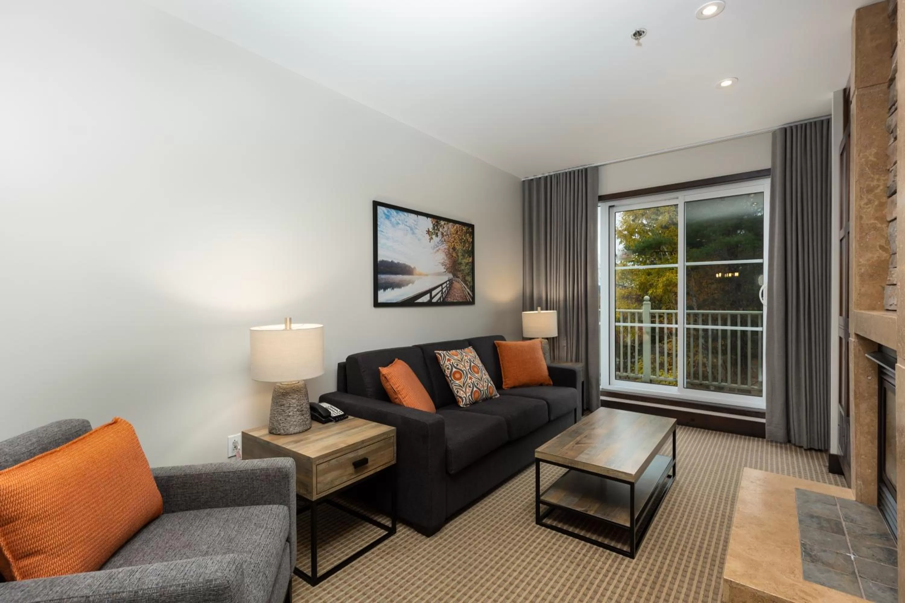 Living room in Ermitage du Lac