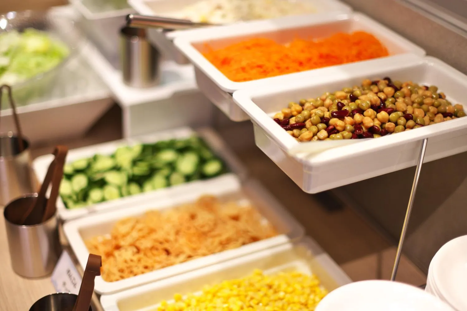 Buffet breakfast in Toyoko Inn Tokyo Haneda Airport No.2