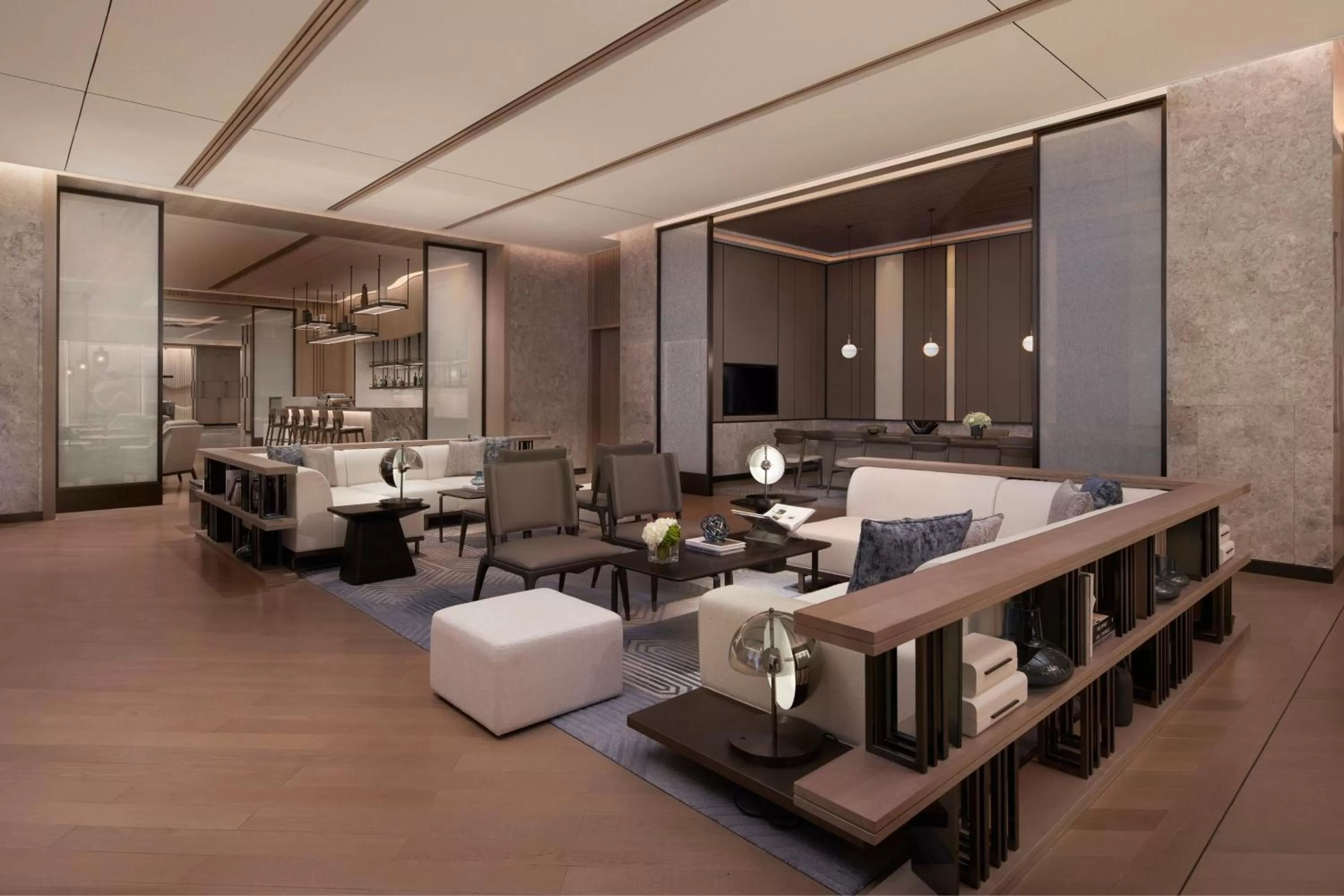 Lounge or bar in Foshan Marriott Hotel