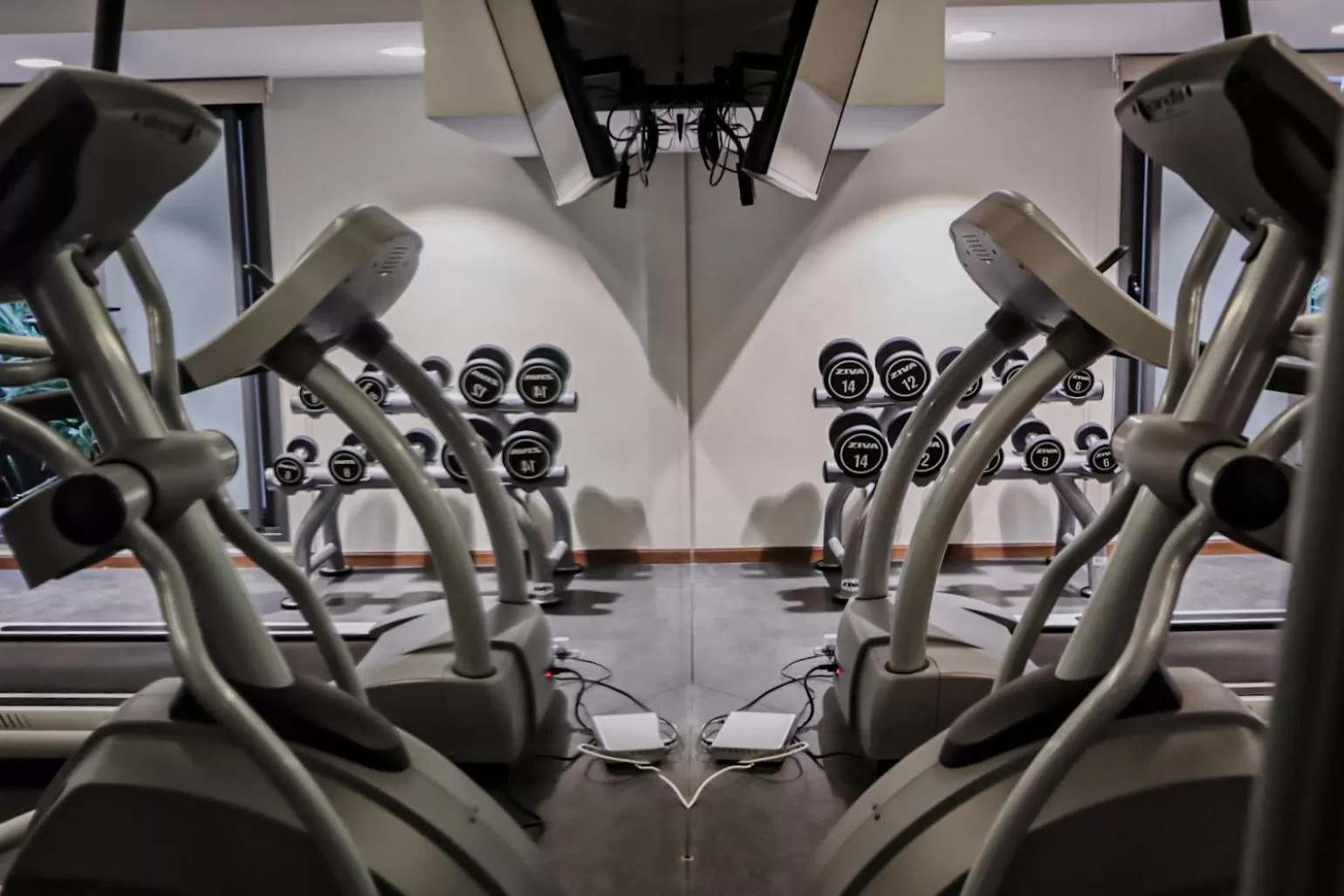 Fitness centre/facilities in Cottage Puerto Buceo