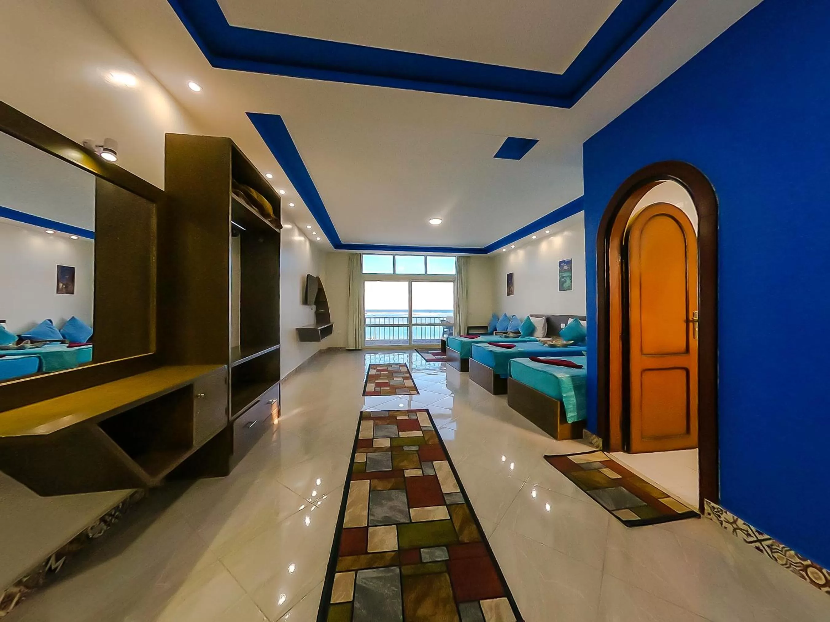 Bed in Seaview Panorama Hotel