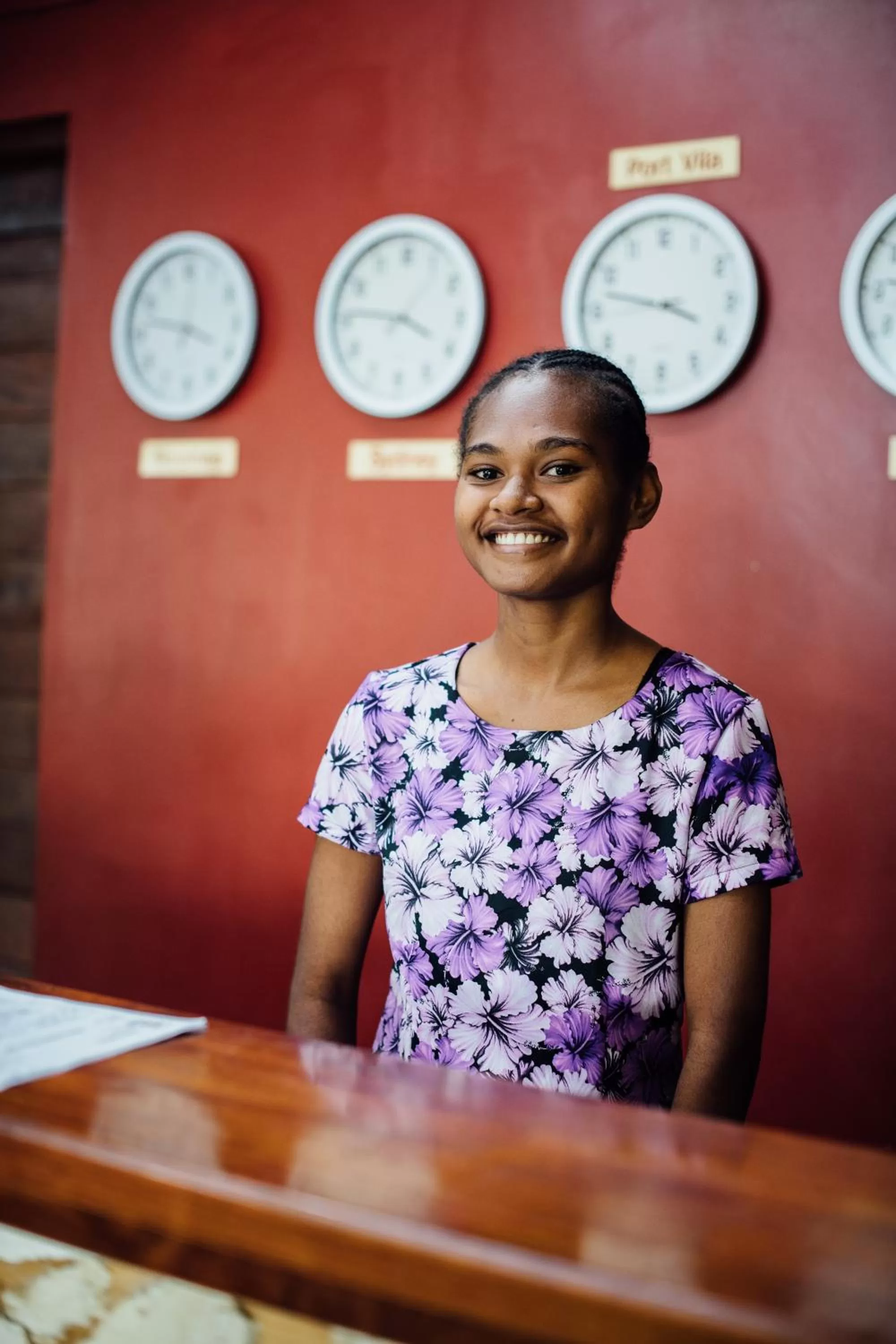 Staff in Kaiviti Motel