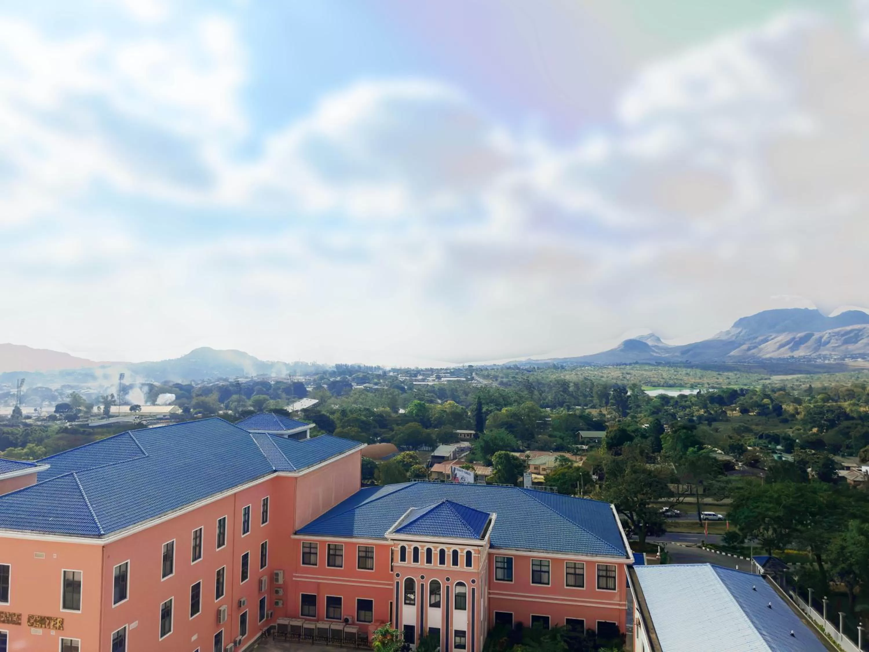 Bird's eye view in Golden Peacock Hotel Blantyre