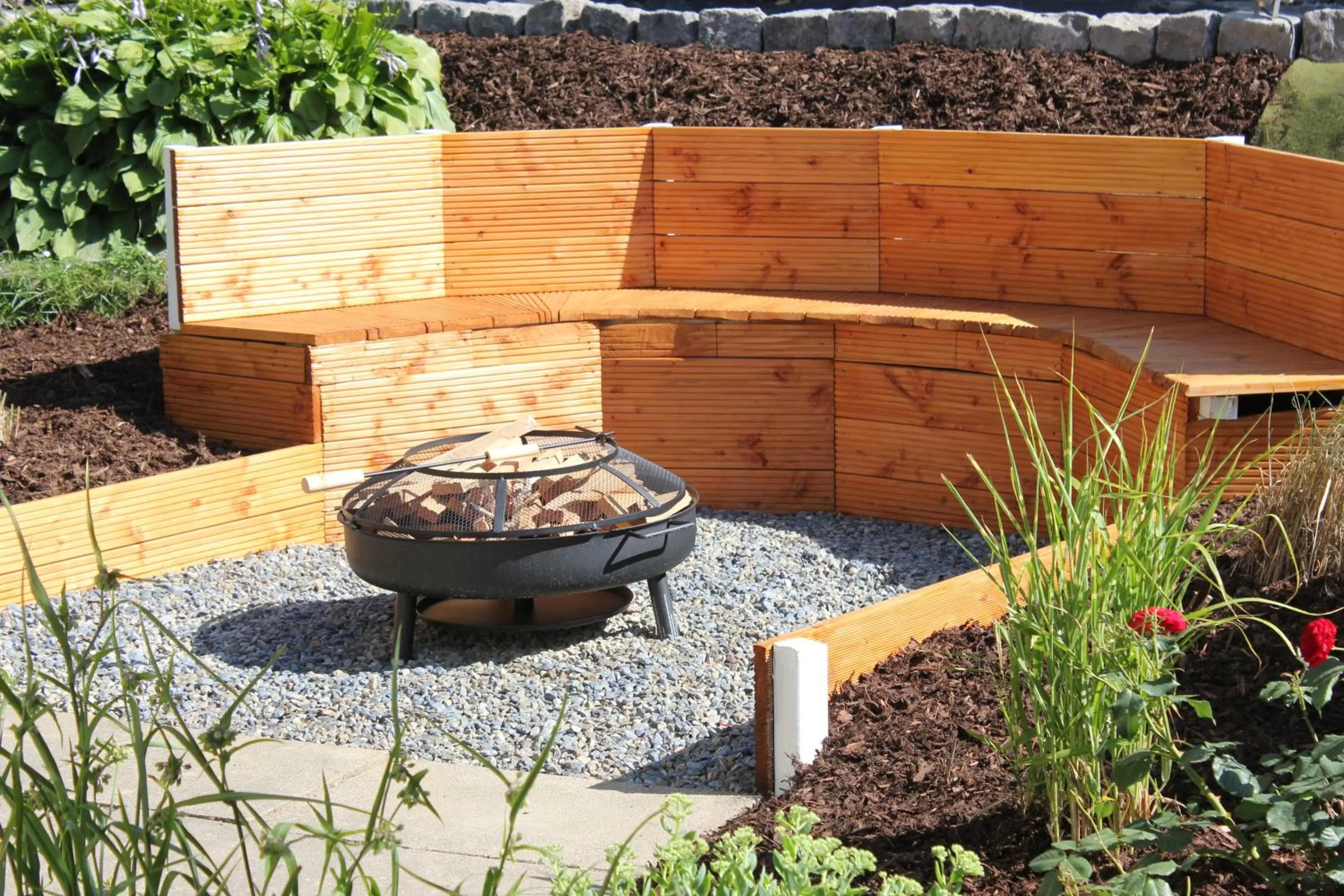 Garden, BBQ Facilities in Wellness & Ayurveda Hotel Am Eichenberg