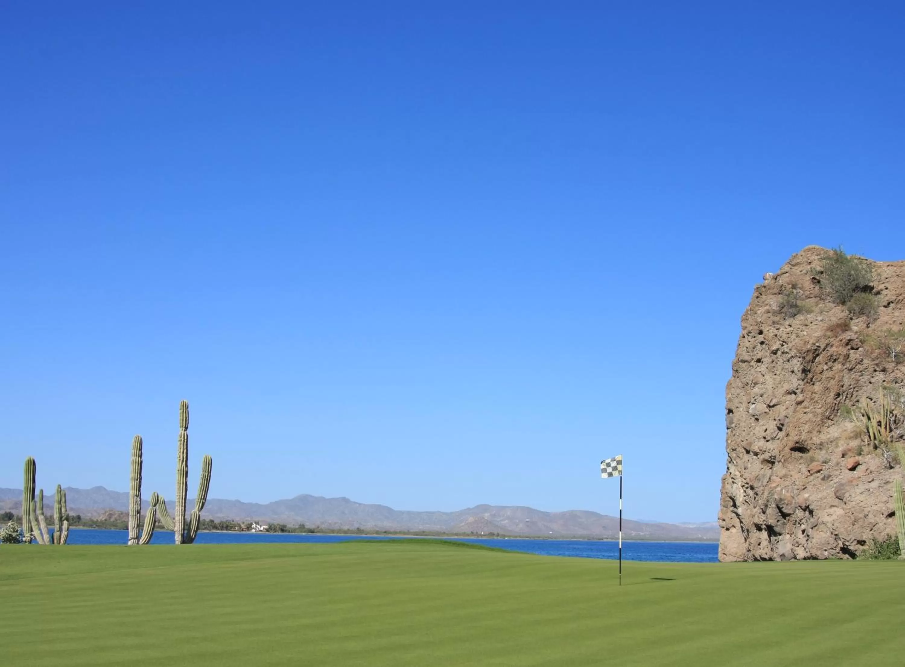Golfcourse in Loreto Bay Golf & Sea at Baja