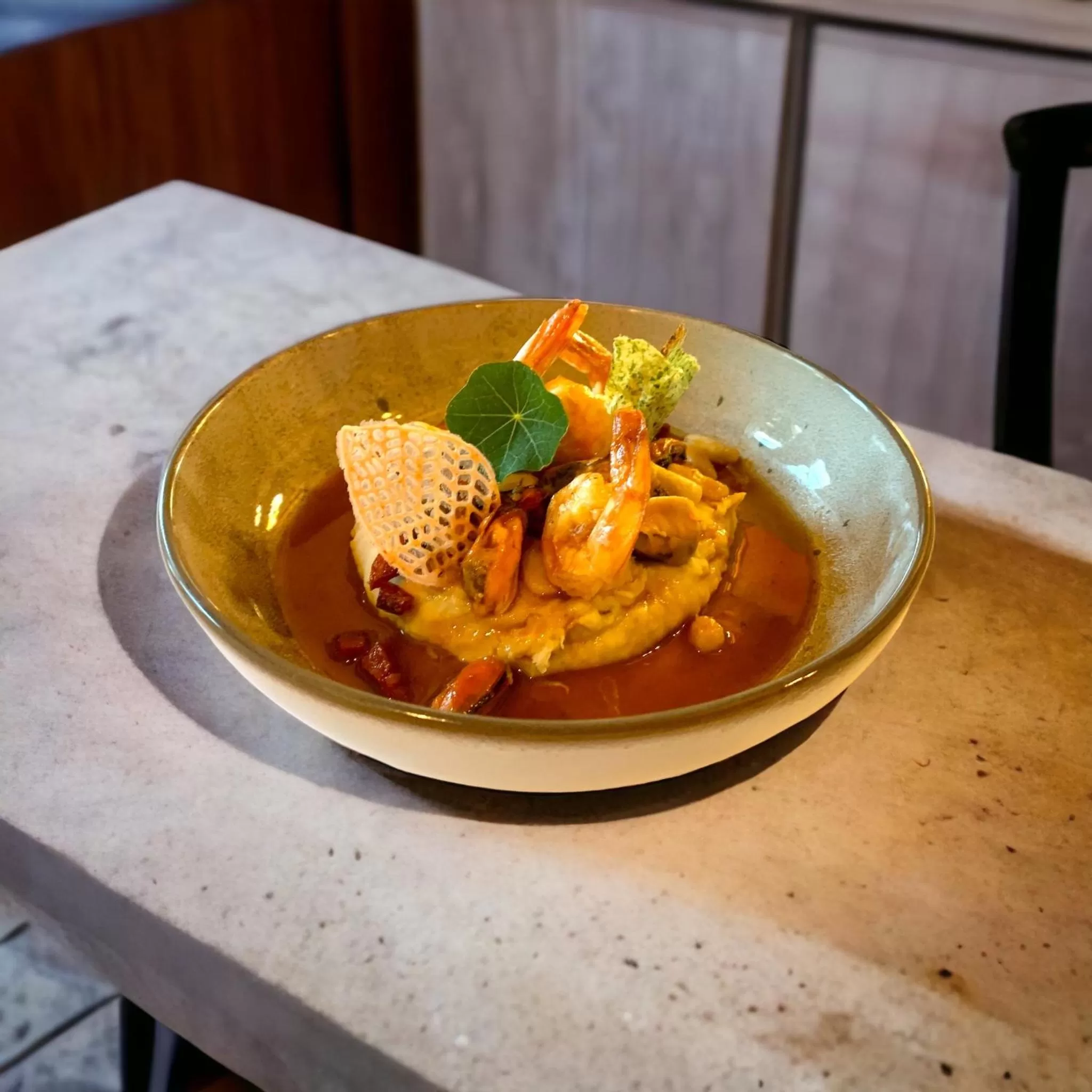 Dinner in Clos de la Court d'Aron