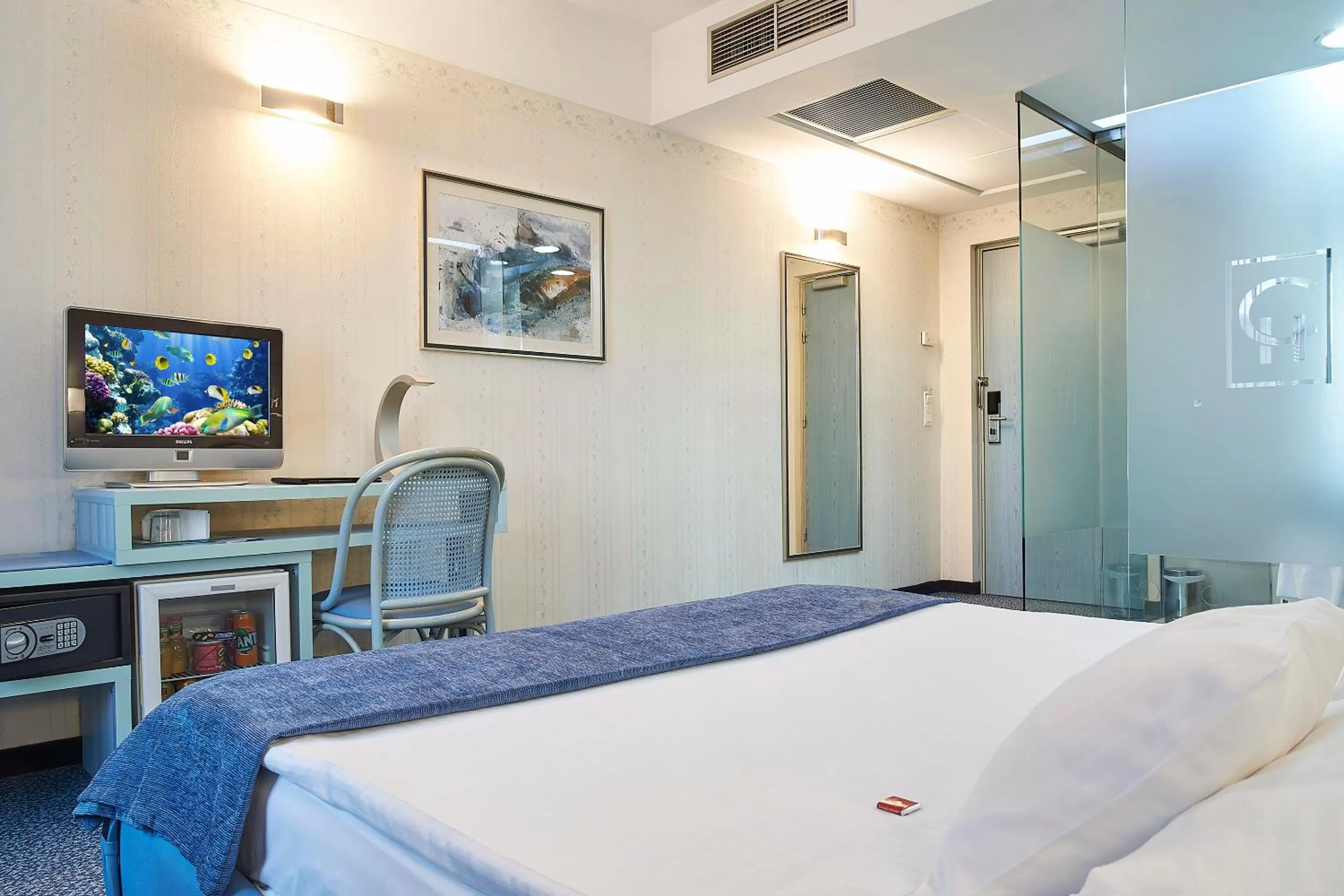 Decorative detail, Bed in Continental Forum Sibiu