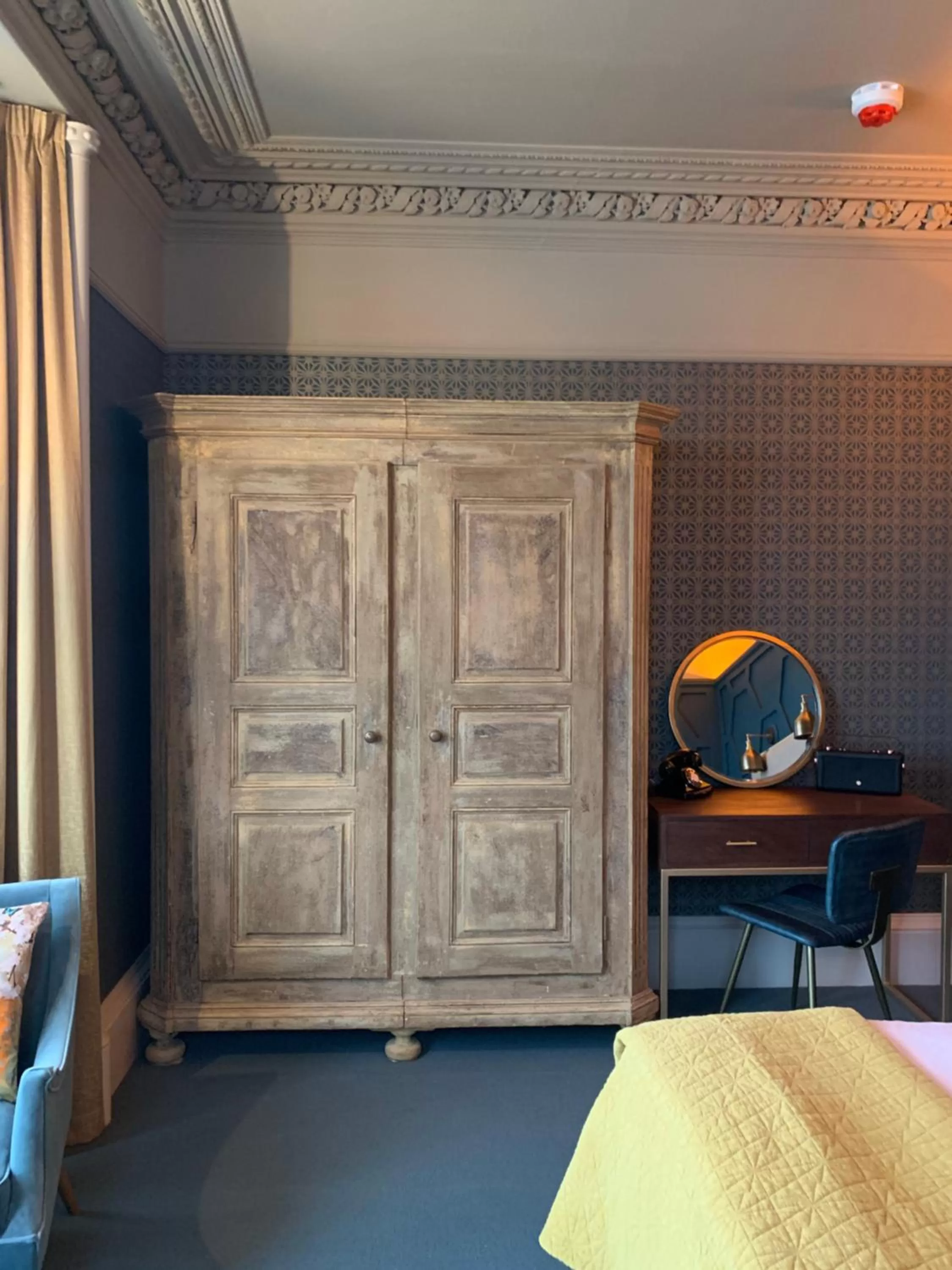 Decorative detail, Bed in No.26 By The Sea