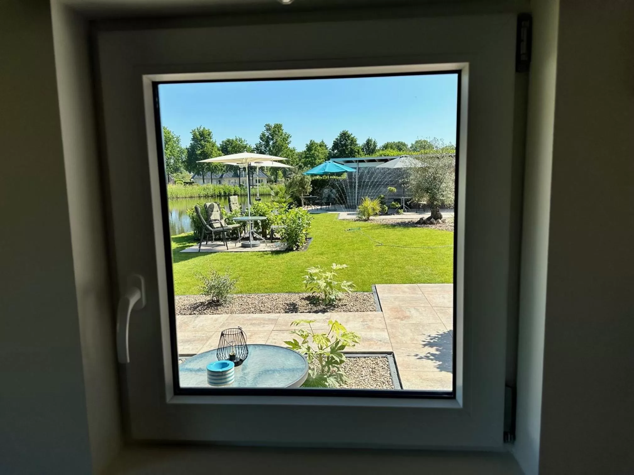 Garden in B&B de Wiekeborg