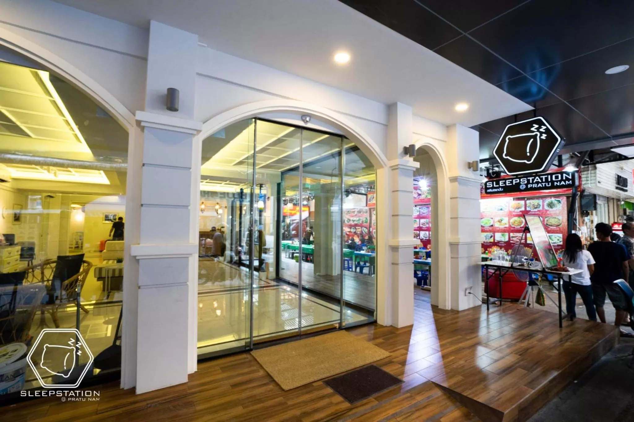 Property logo or sign in Sleepstation at Pratunam