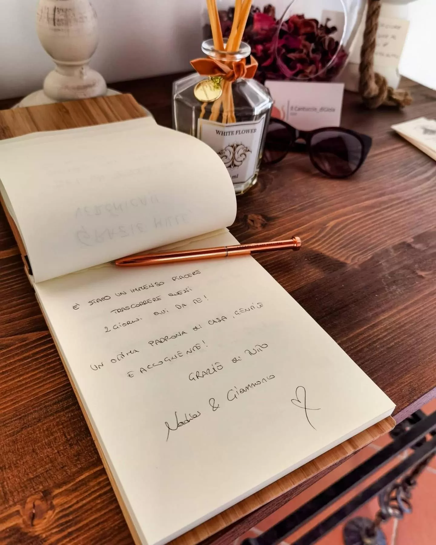 Decorative detail in Il Cantuccio di Gioia