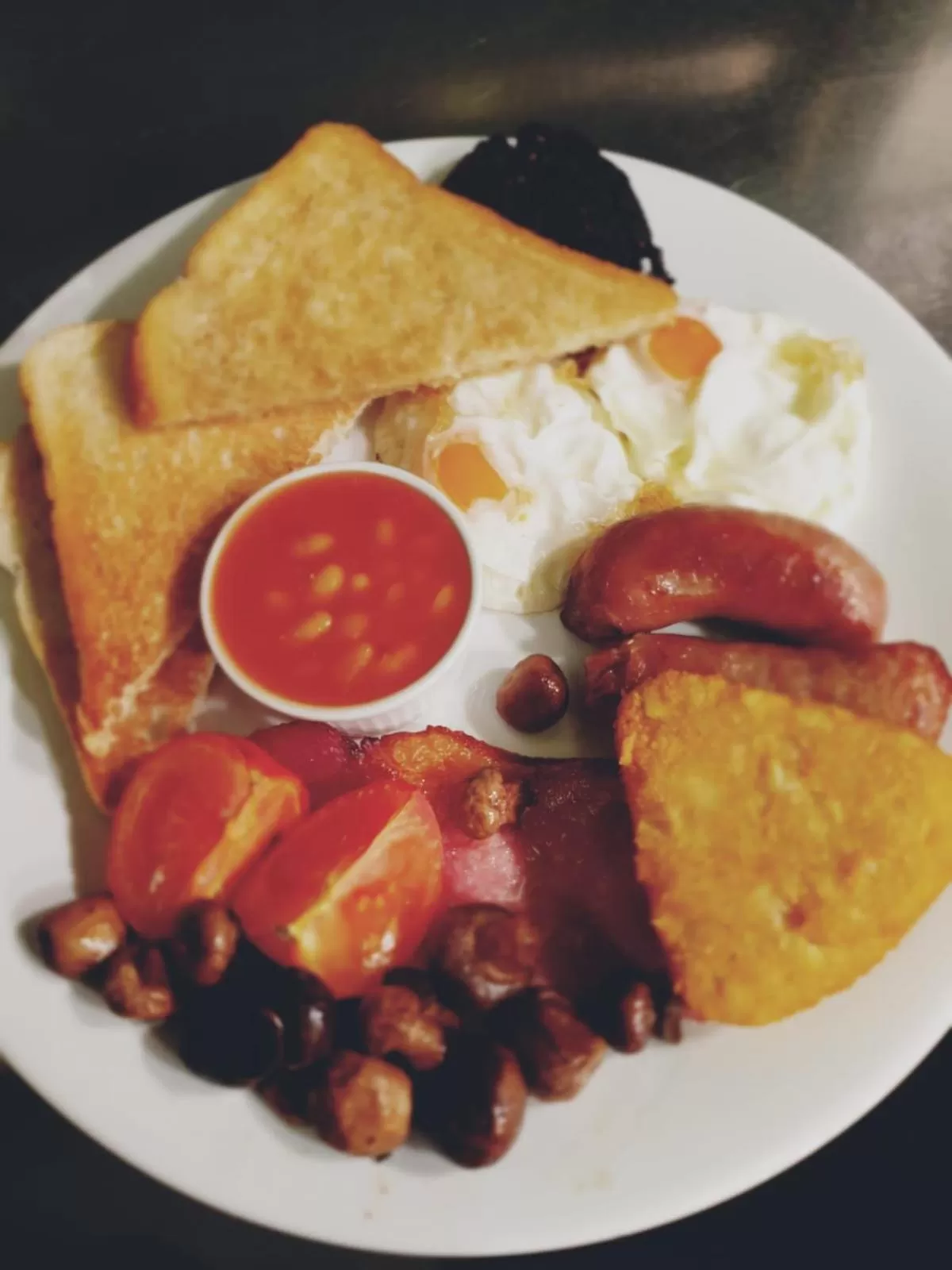 English/Irish breakfast in The Angel Inn Hotel