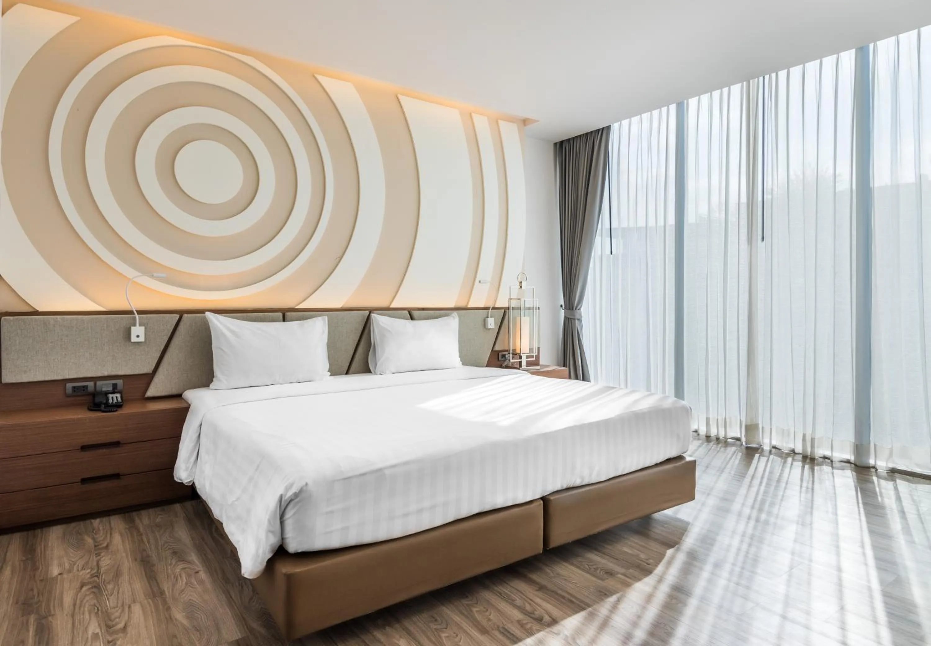 Bedroom, Bed in Olive Hotel Bangkok 64