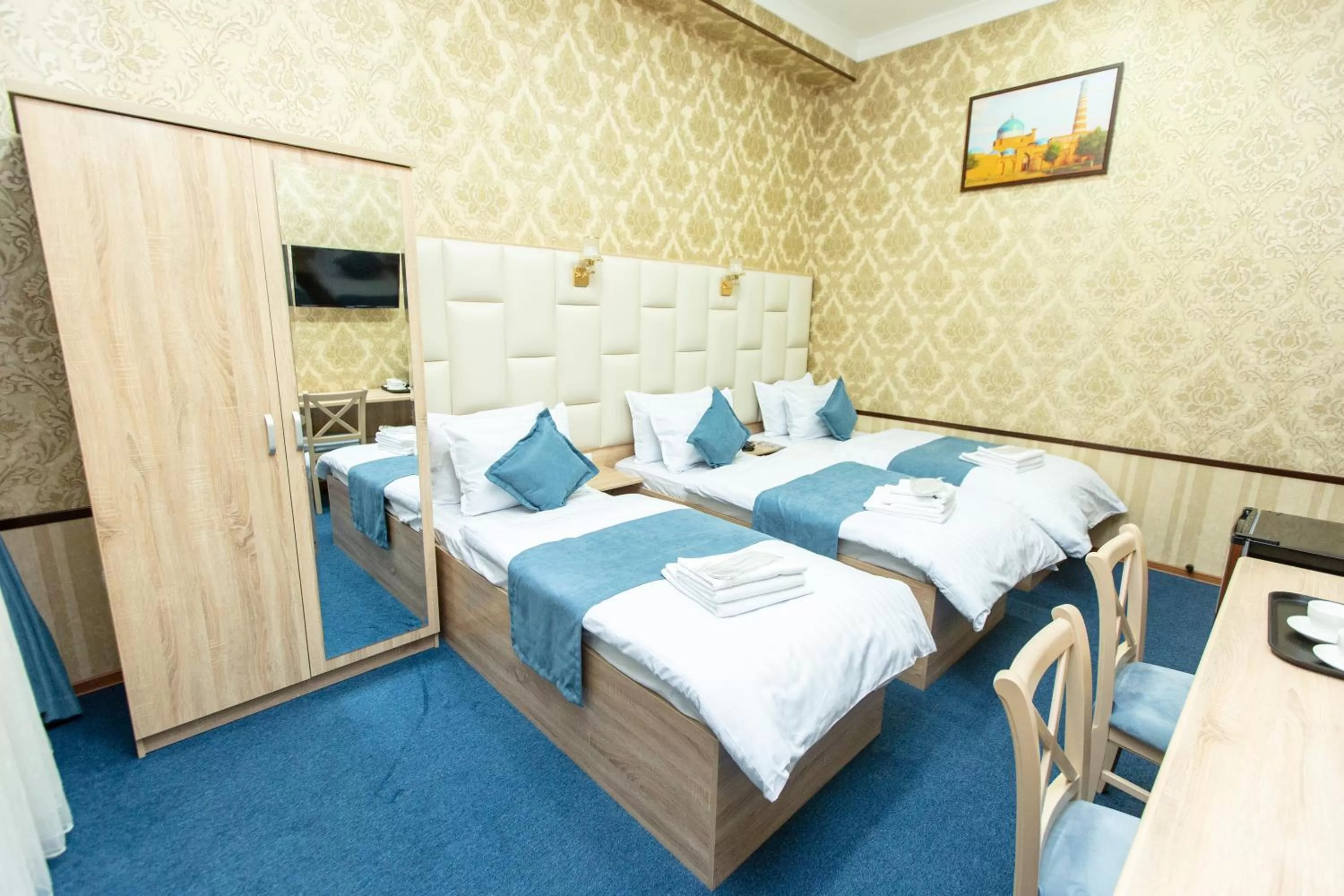 Bed in Mirzo Boutique Hotel