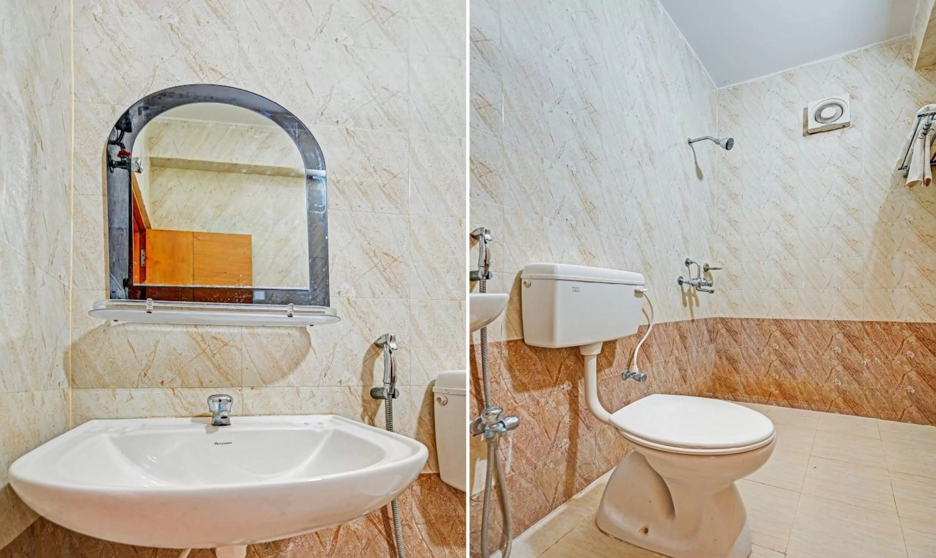 Bathroom in Treebo Sidhartha Inn Baliapanda