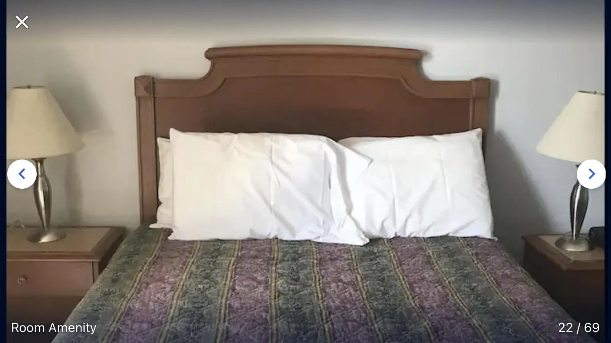 Bed in The Gables Inn