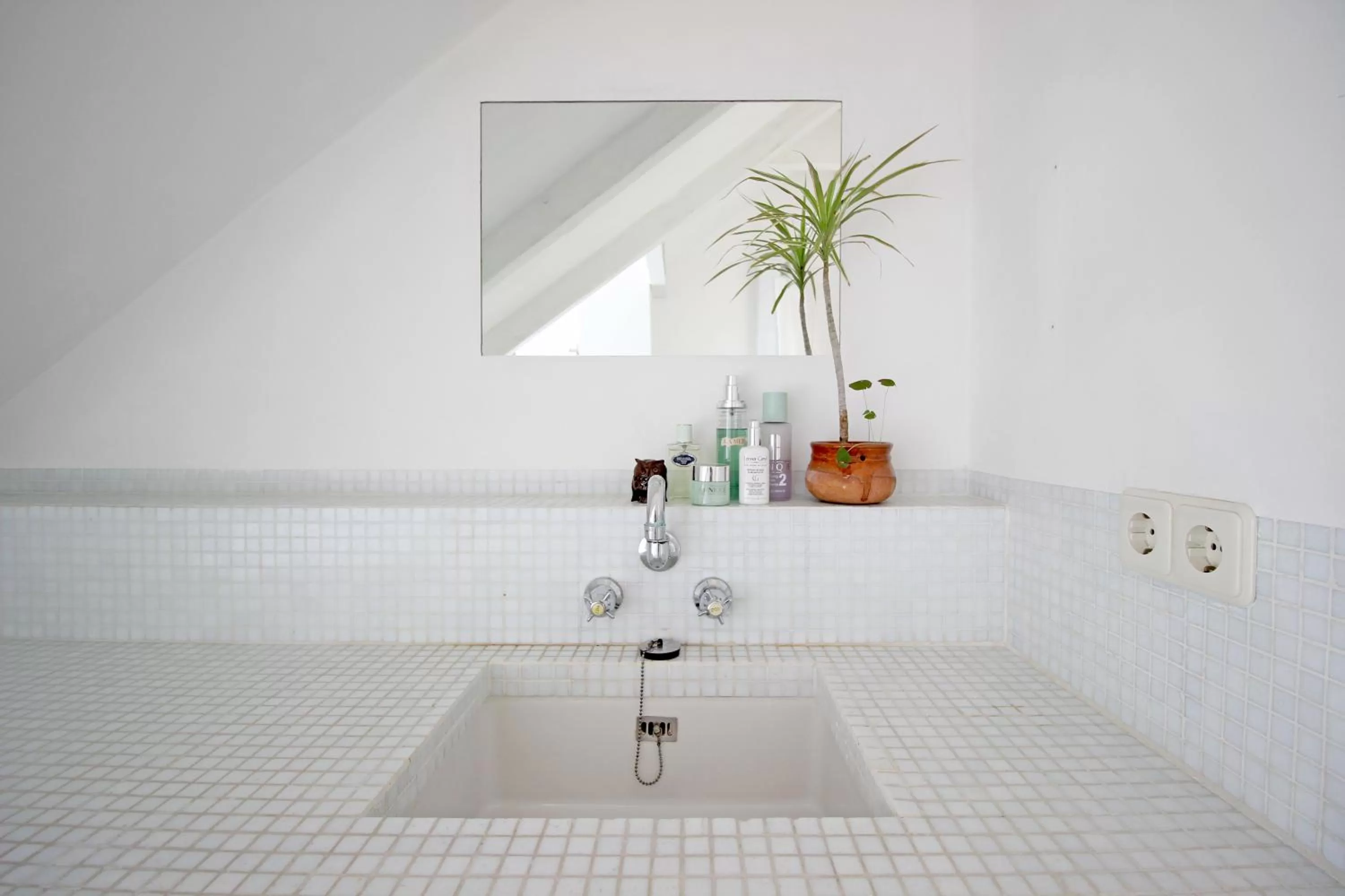 Bathroom in Beautiful 2 floor Vondelpark apartment.