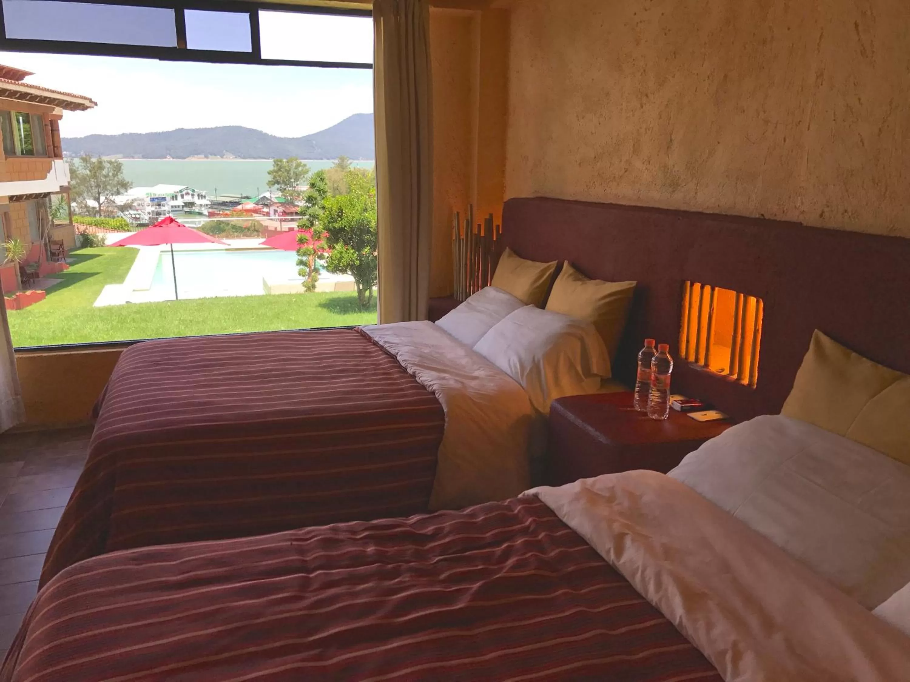 Bed in Hotel puesta del sol