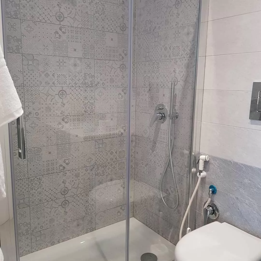 Bathroom in 2B Fifteen Floor Suite Napoli