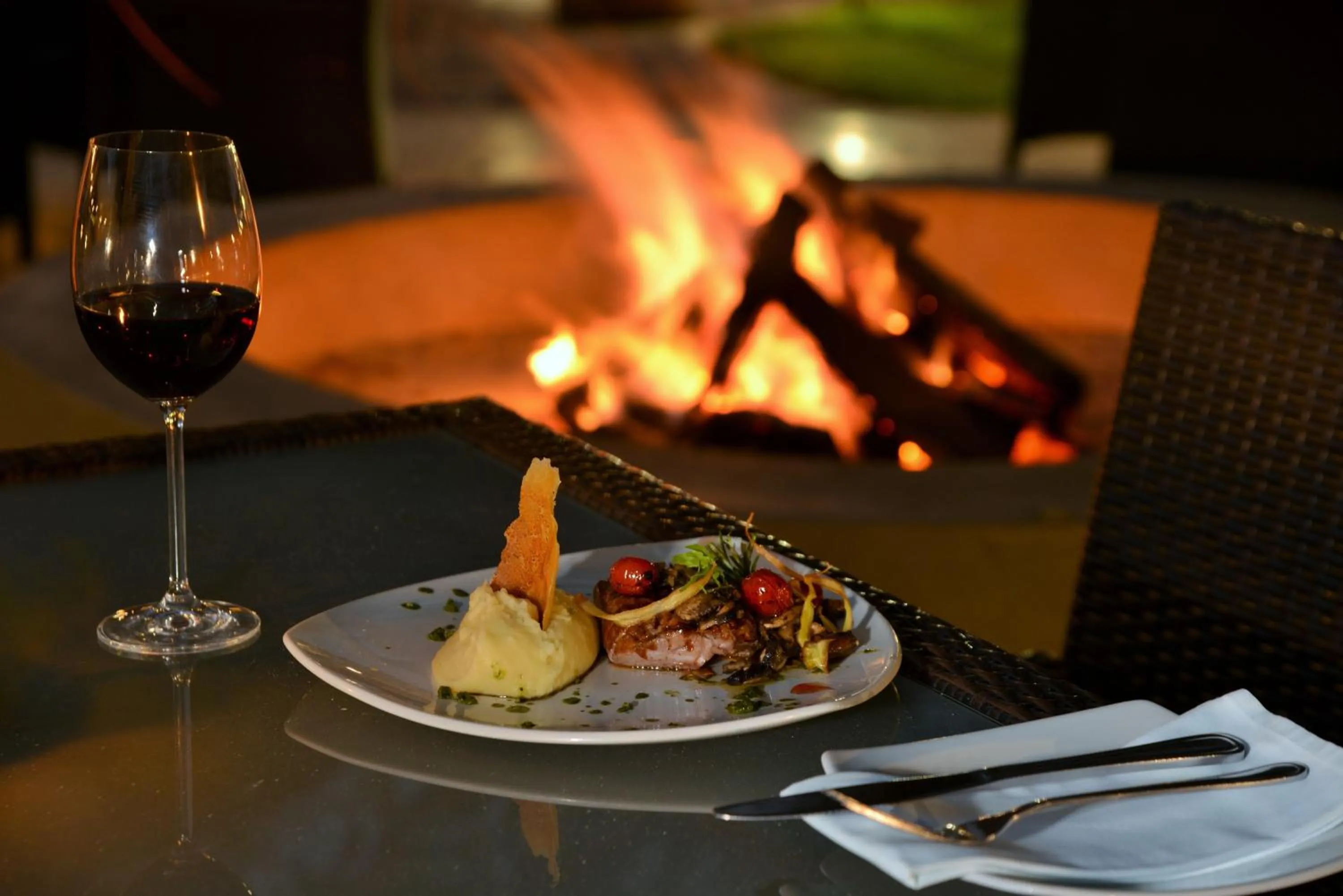 Restaurant/places to eat in Bushveld Terrace Safari Hotel, Lodge & Spa