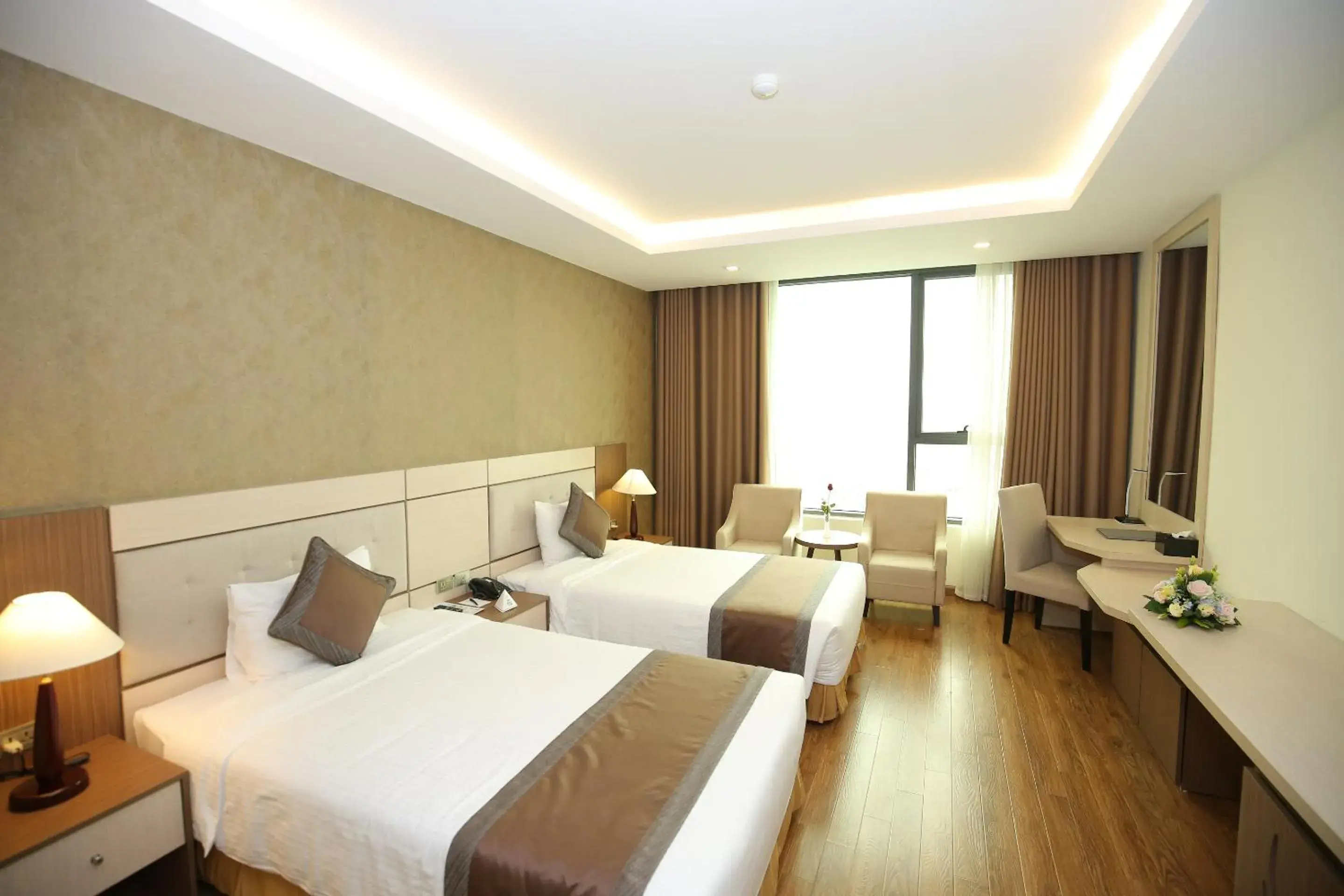 Deluxe Twin Room in Muong Thanh Grand Thanh Hoa Hotel Deluxe Twin Room in Muong Thanh Grand Thanh Hoa Hotel