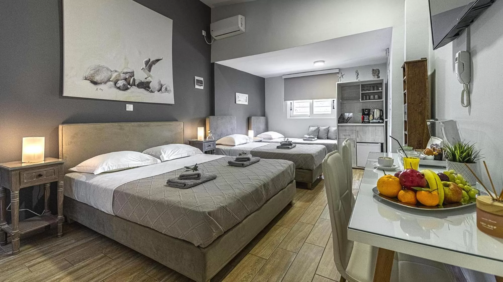 Bed in Comfort Stay Athens Airport Hotel - FREE shuttle from and to the airport