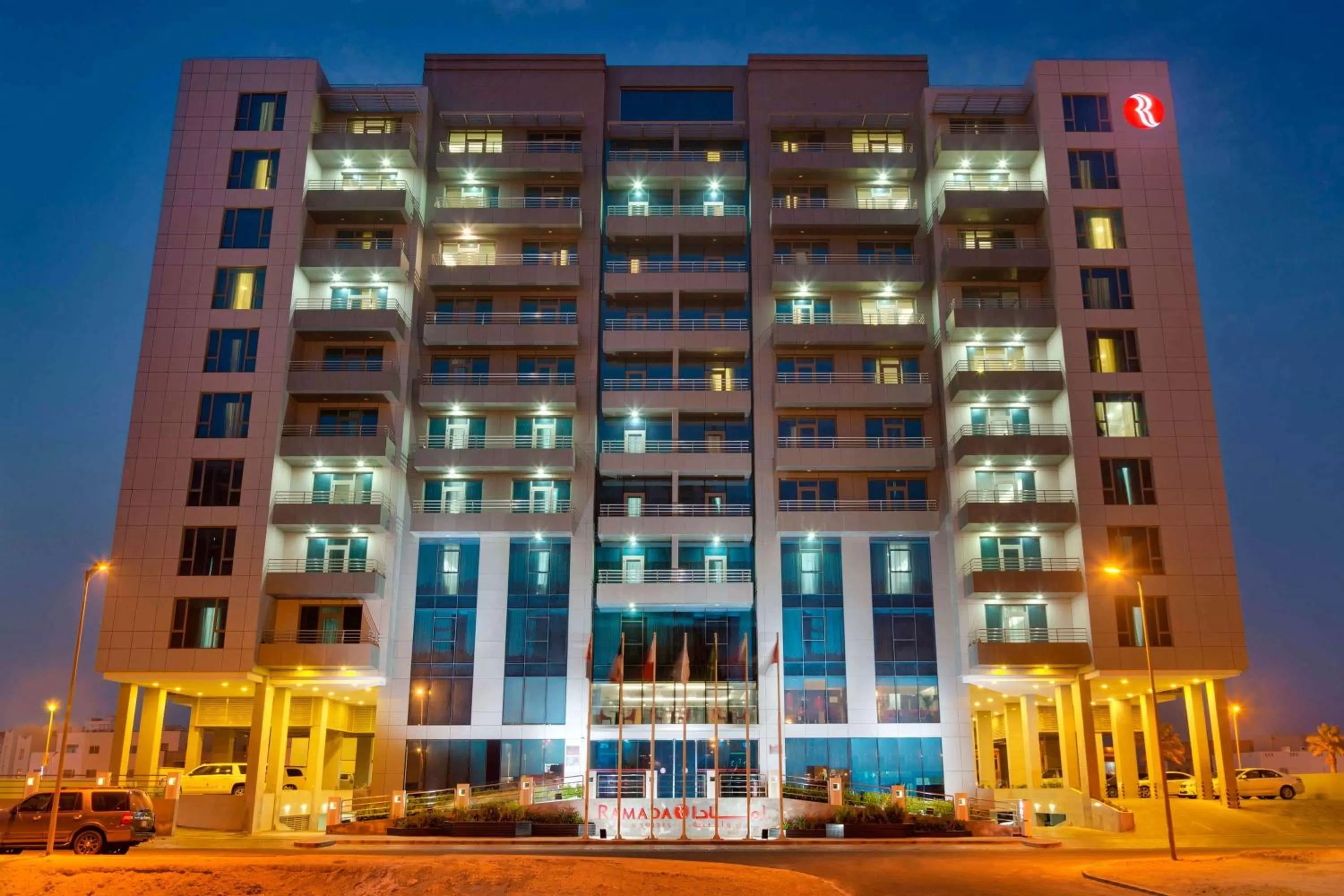 Property building in Ramada Hotel and Suites Amwaj Islands